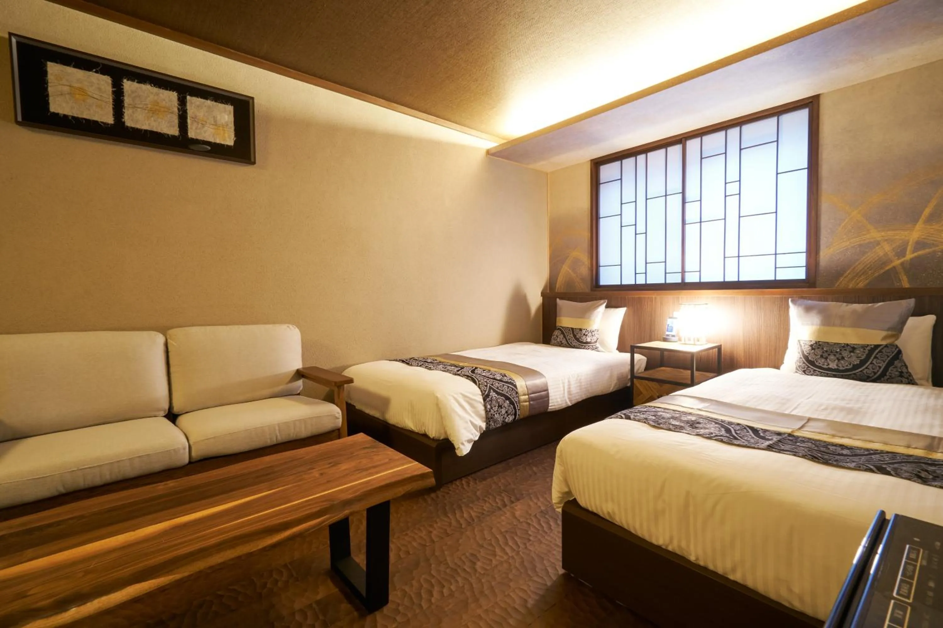 Bed in プライベートホテル 四季の彩