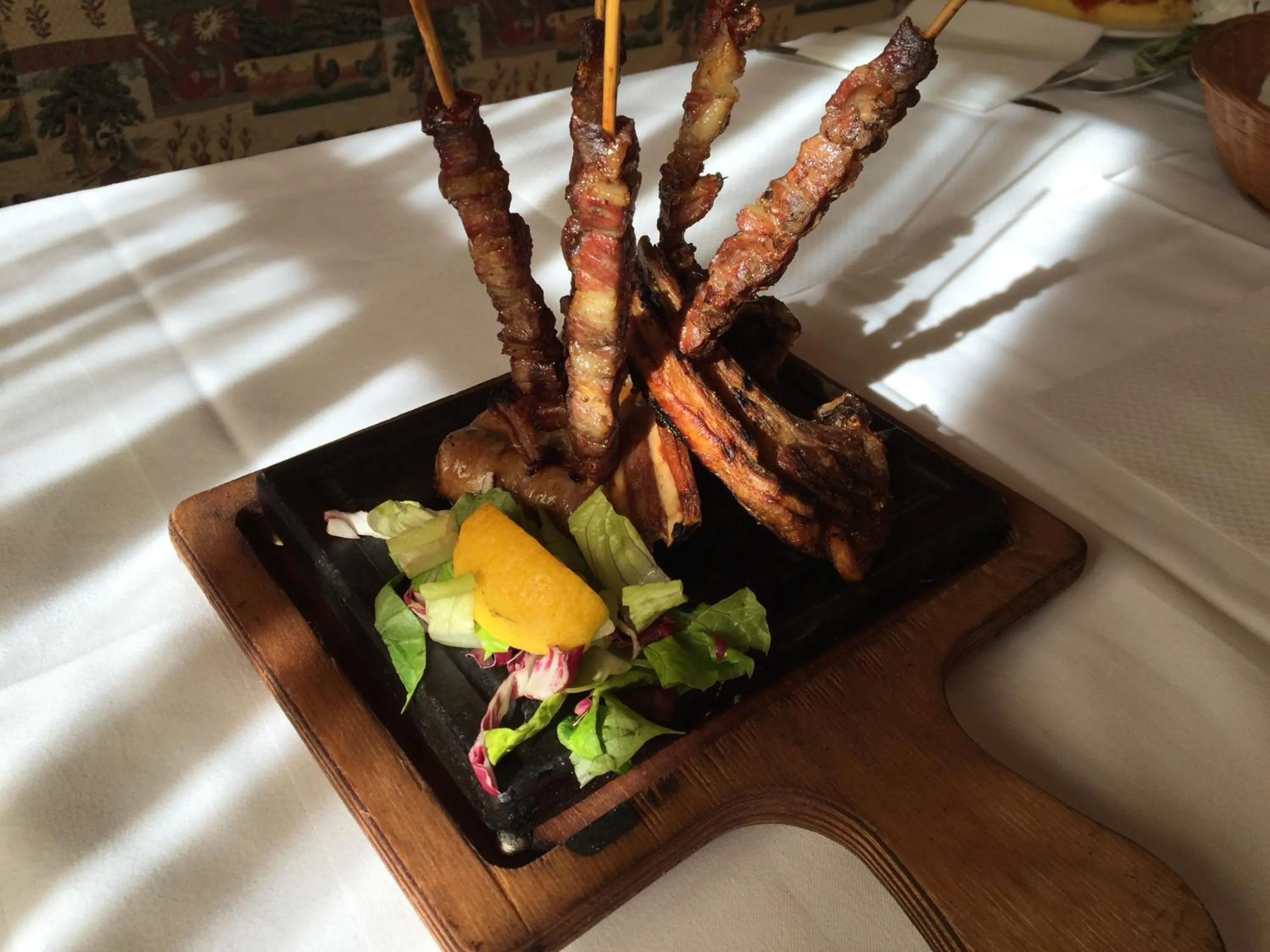 Food close-up in Hotel Campo Felice