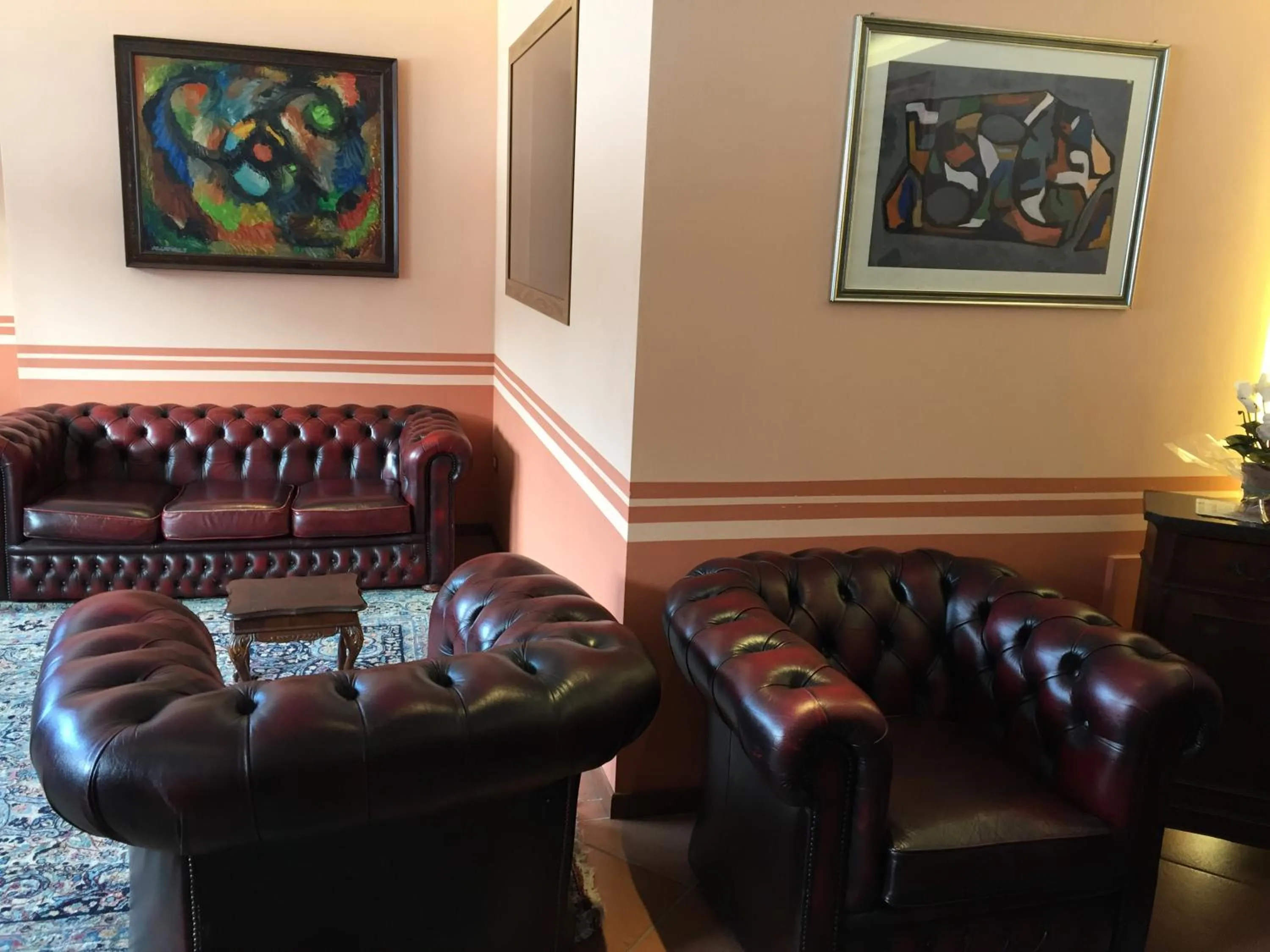 Lobby or reception in Hotel Campo Felice