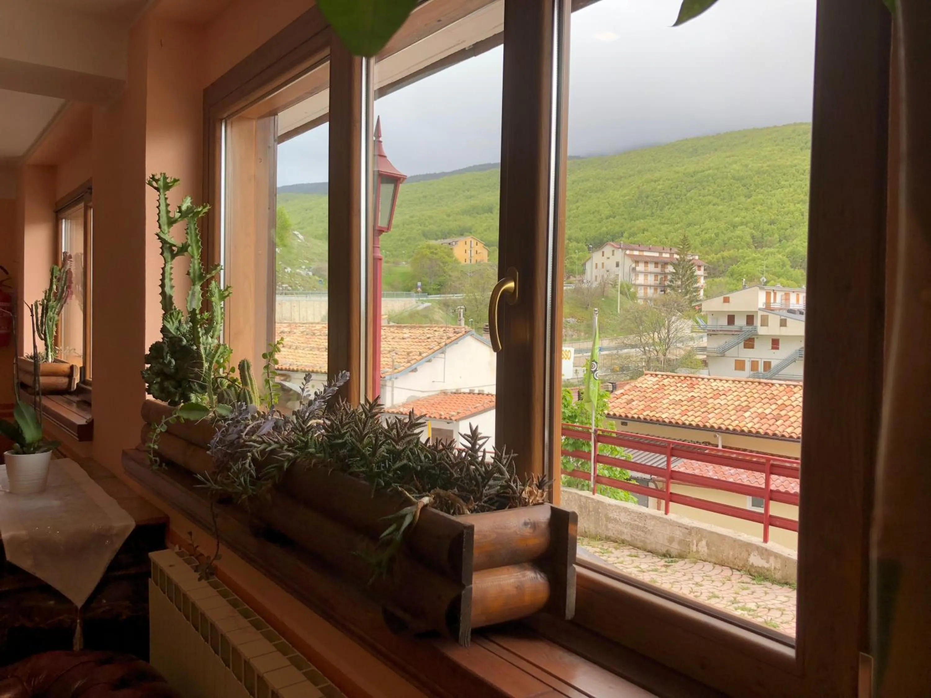 Lobby or reception in Hotel Campo Felice