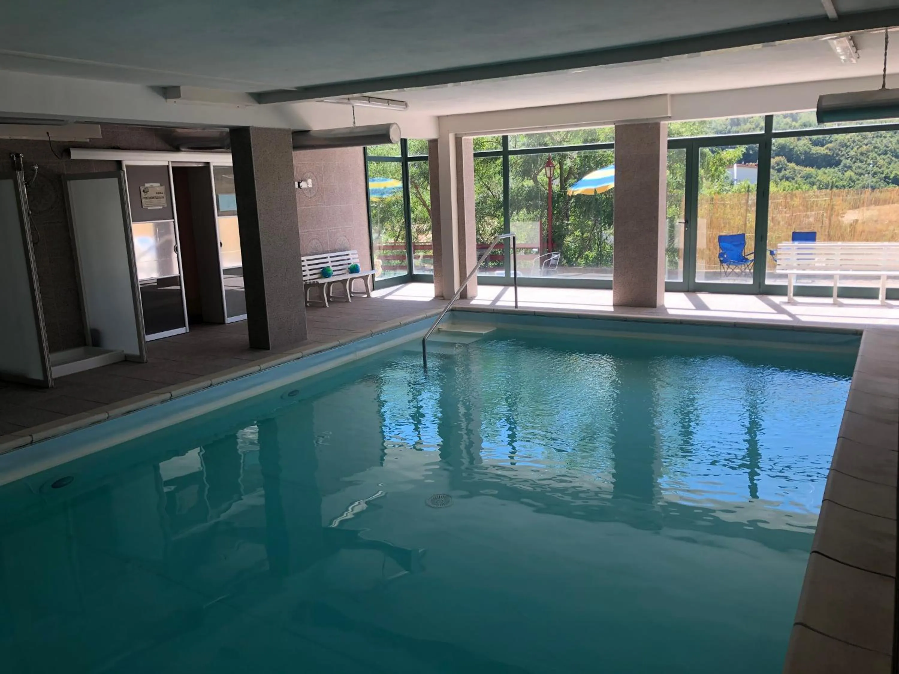 Swimming pool in Hotel Campo Felice