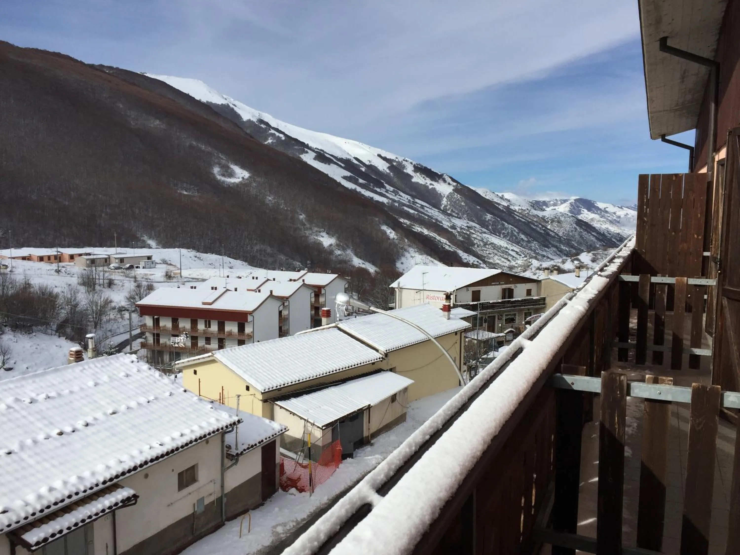 Mountain view in Hotel Campo Felice