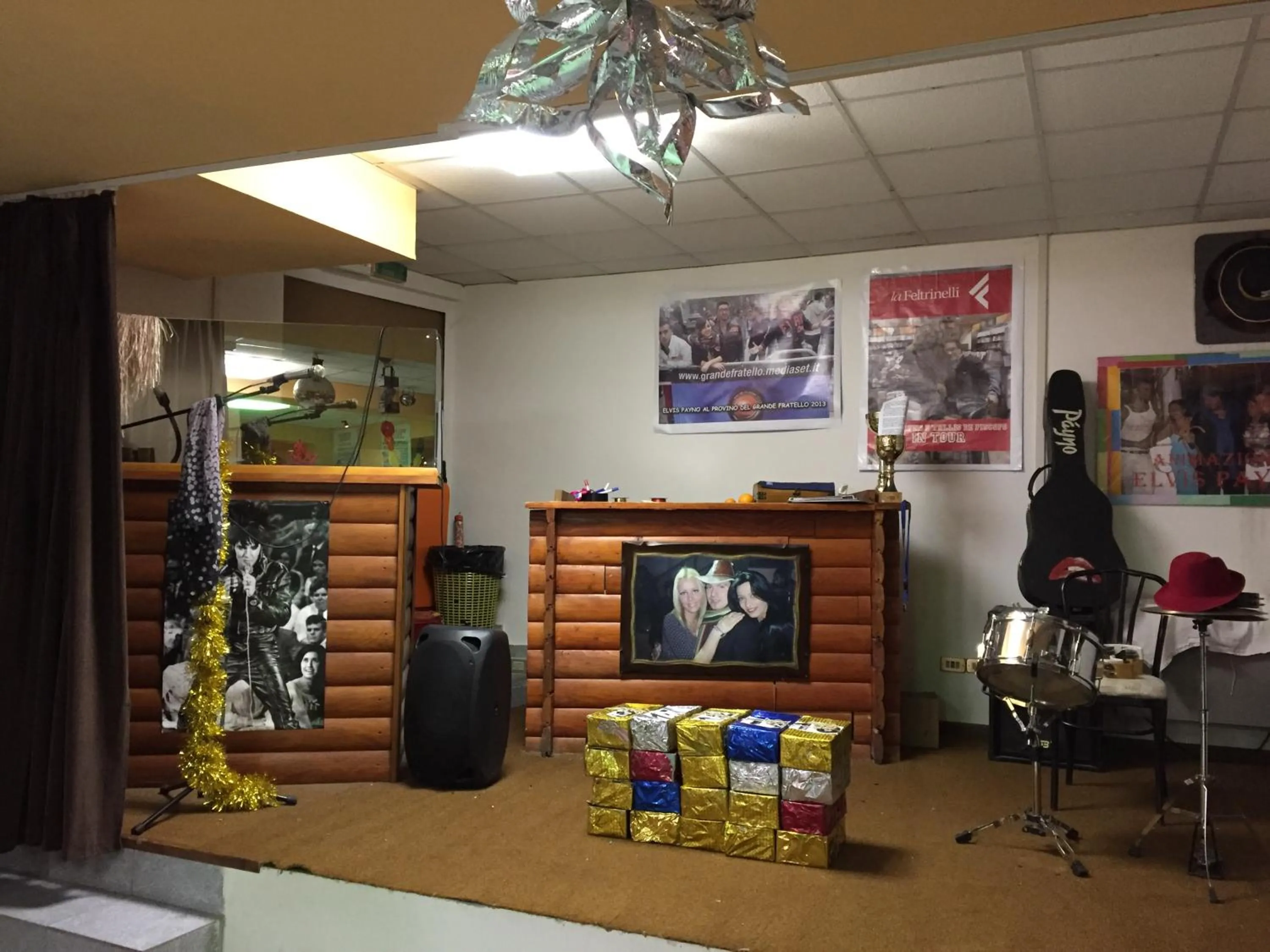 Evening entertainment in Hotel Campo Felice