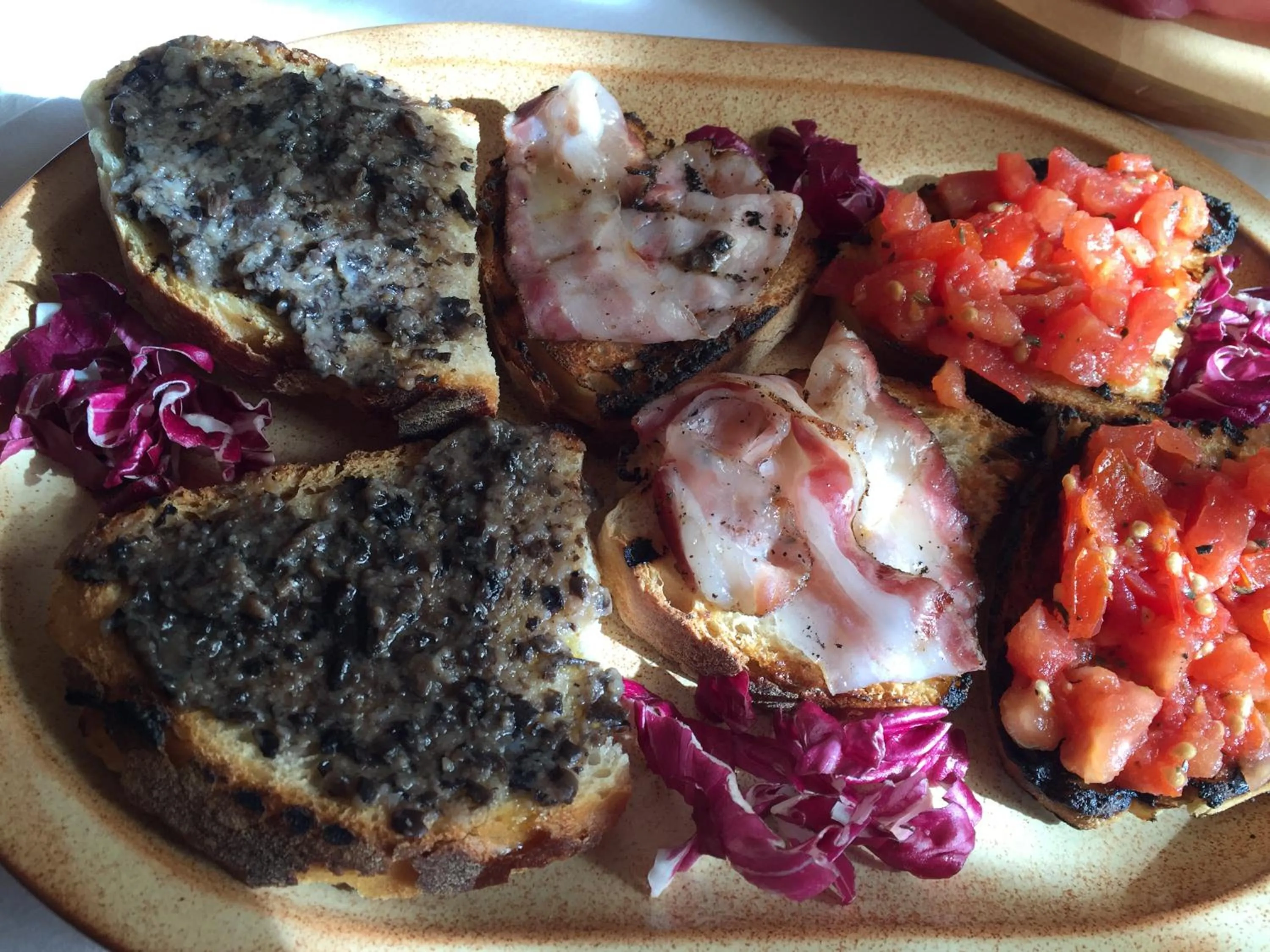 Food close-up in Hotel Campo Felice