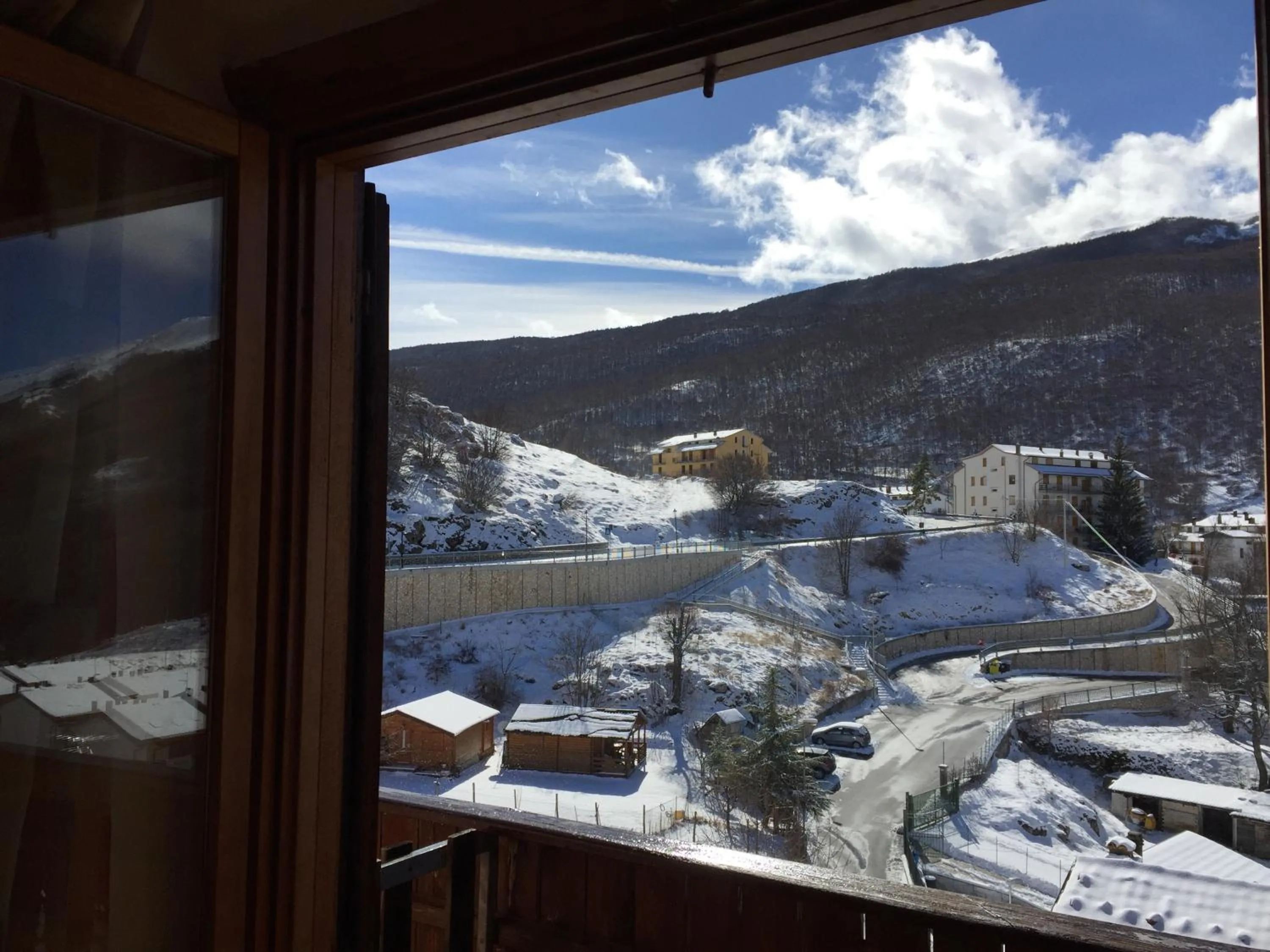 Mountain view in Hotel Campo Felice