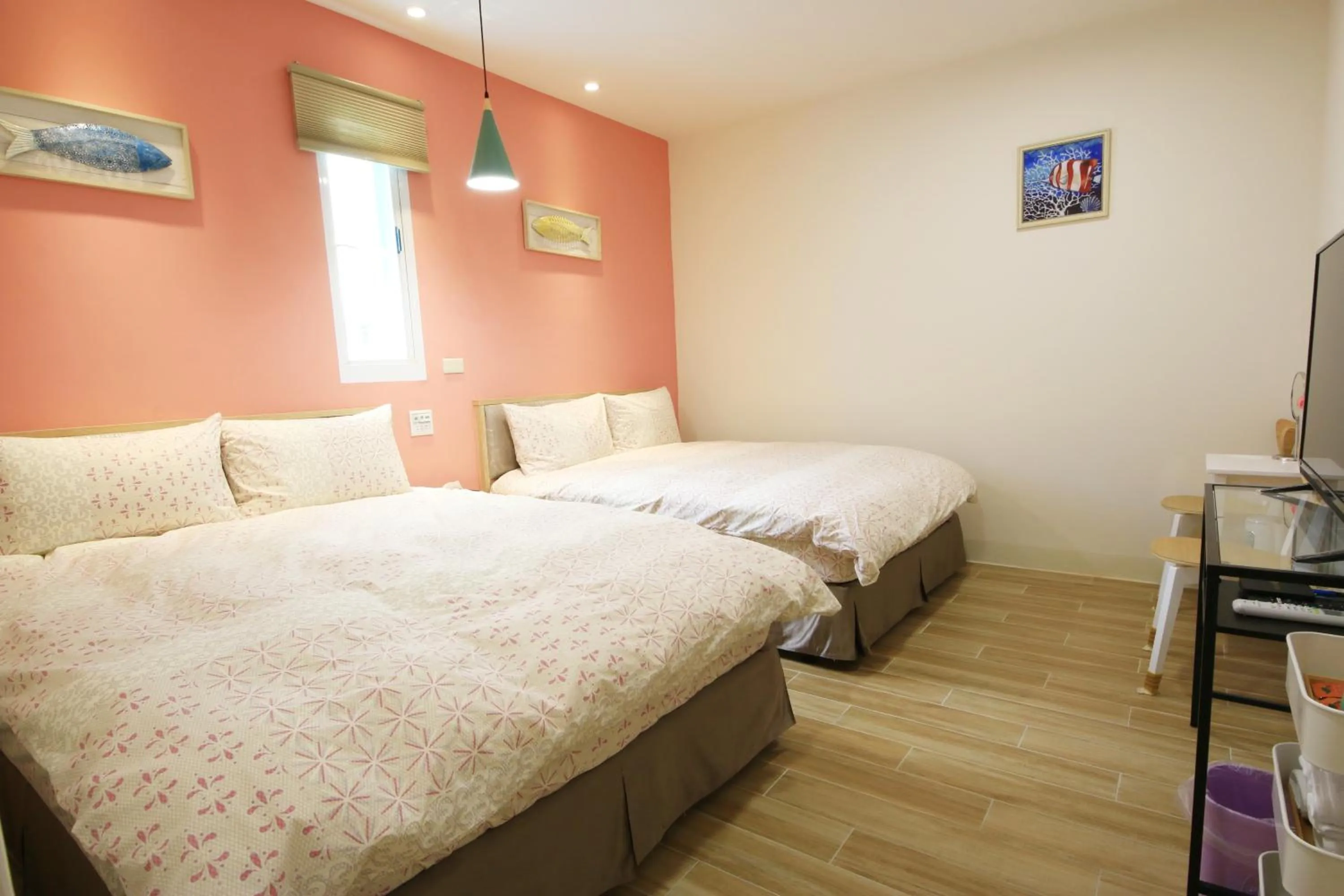 Photo of the whole room, Bed in The Wind BnB Ⅱ