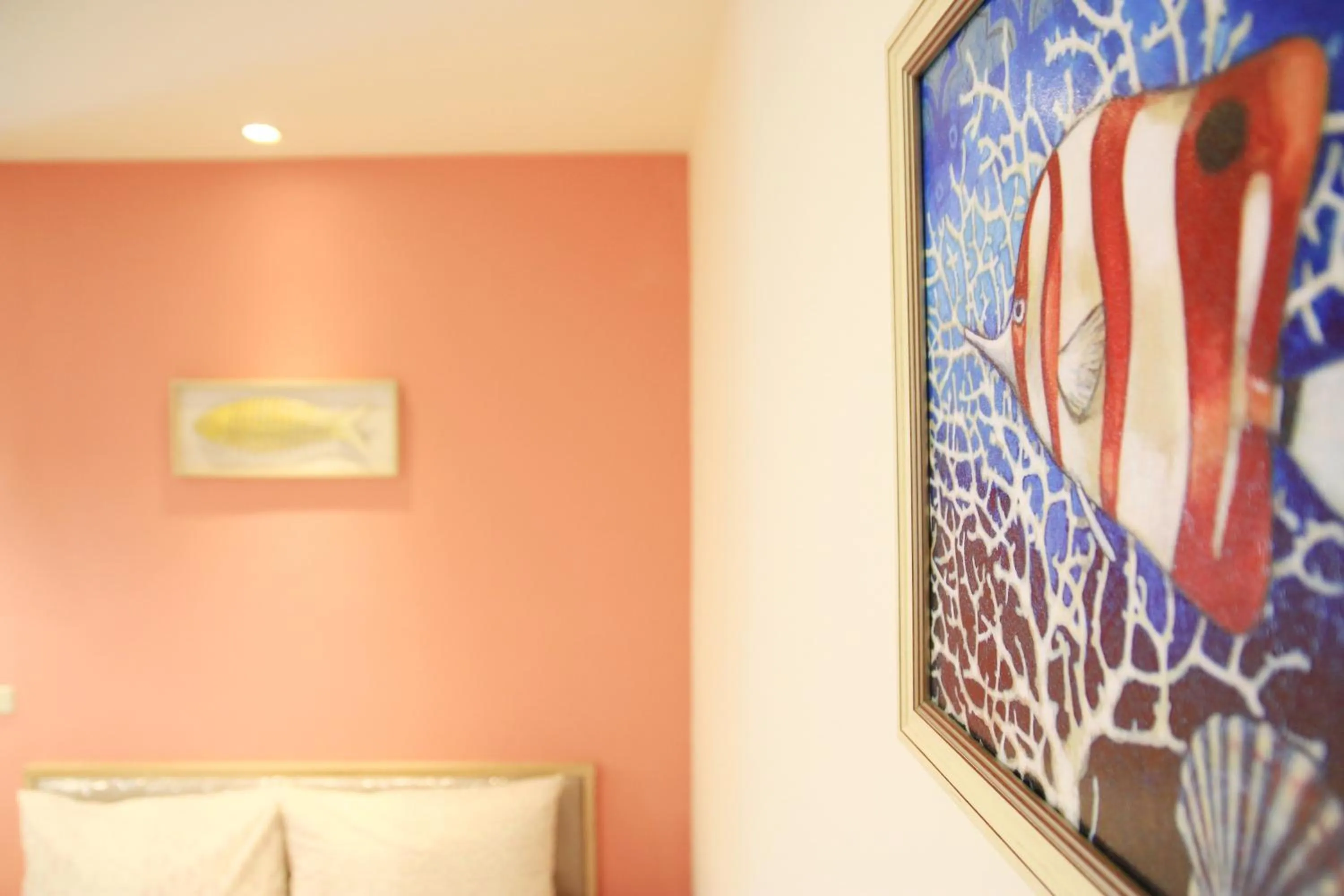 Decorative detail in The Wind BnB Ⅱ