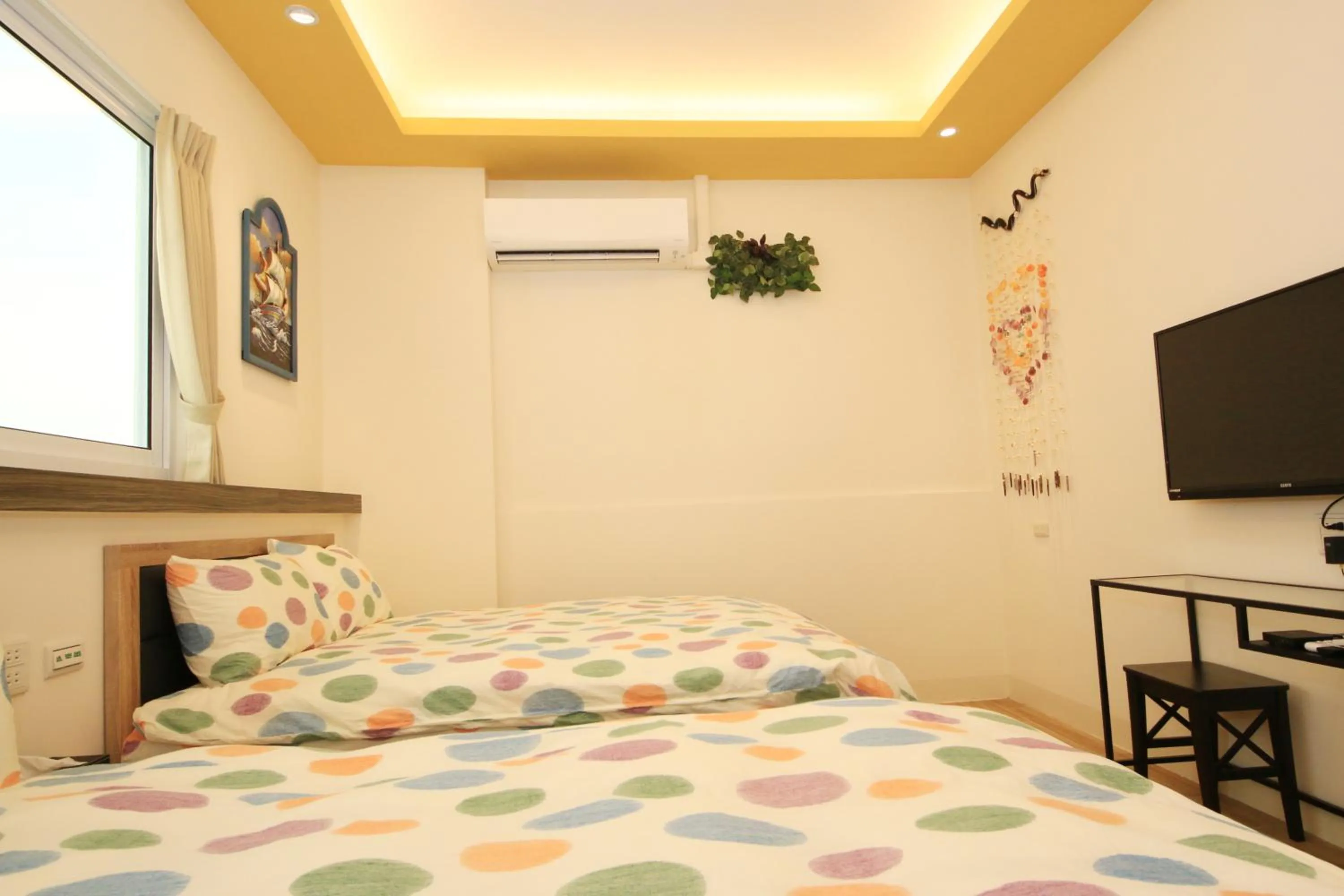 Photo of the whole room, Bed in The Wind BnB Ⅱ