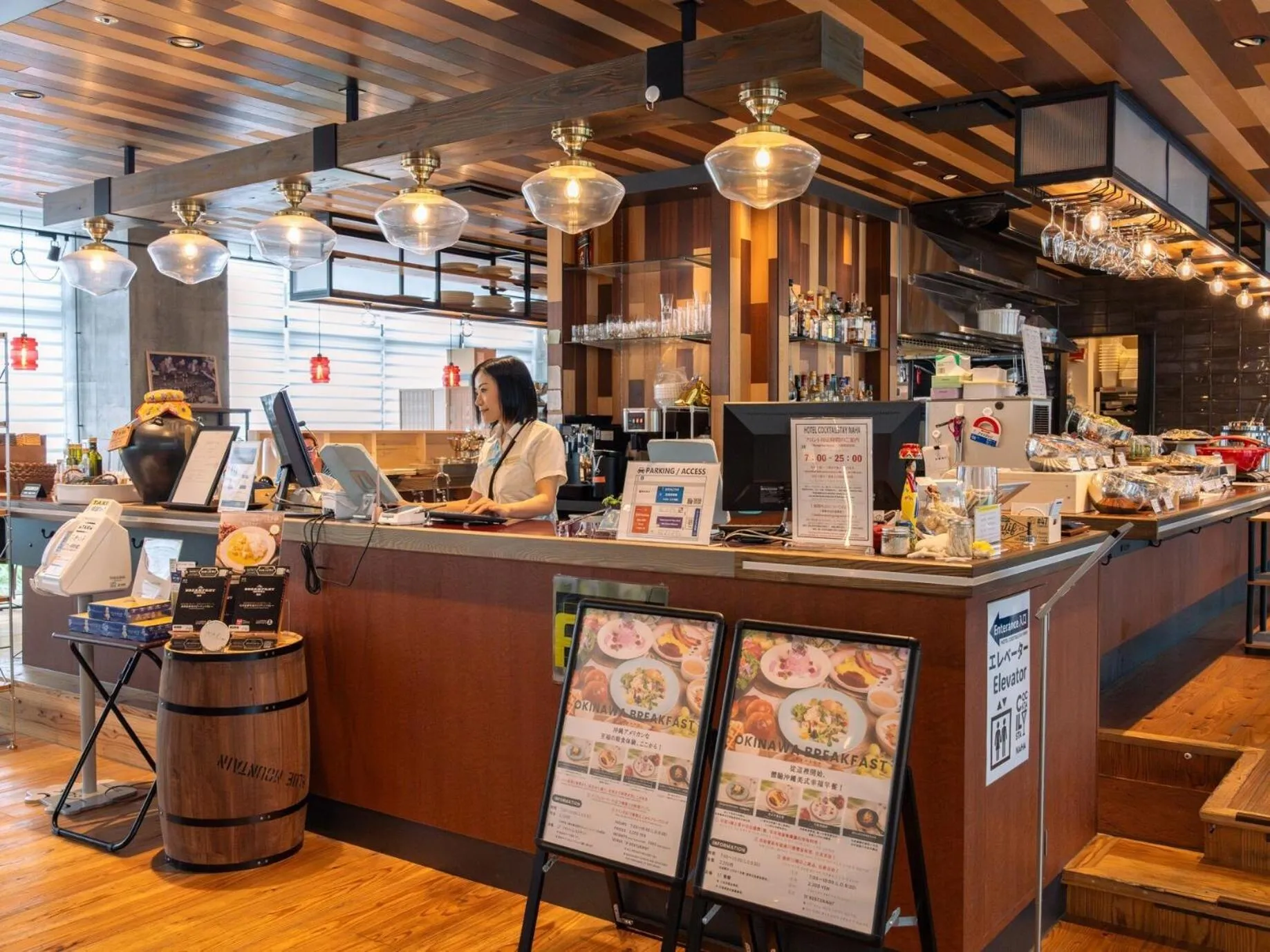 Breakfast in Hotel Cocktail Stay Naha