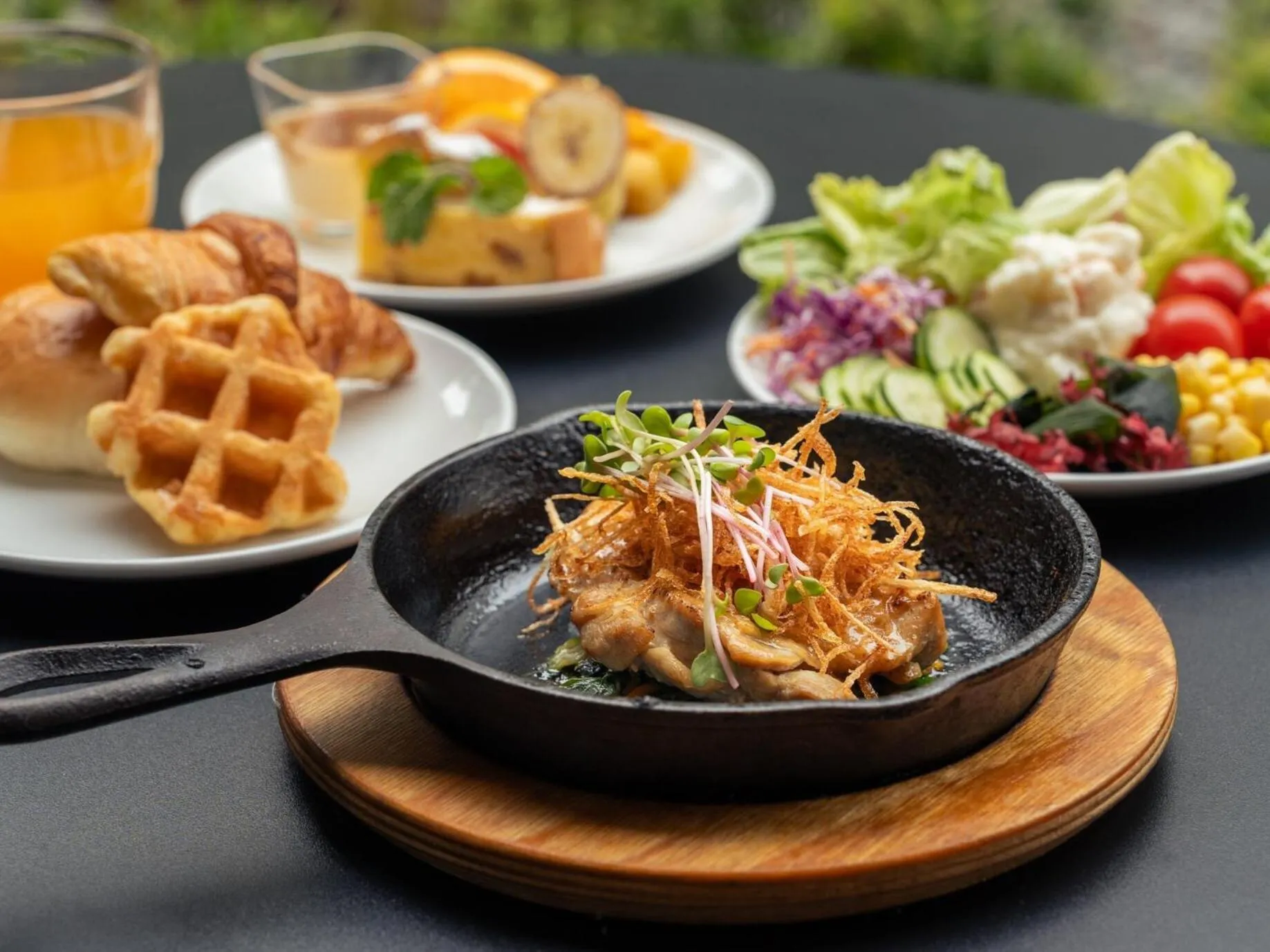 Breakfast in Hotel Cocktail Stay Naha