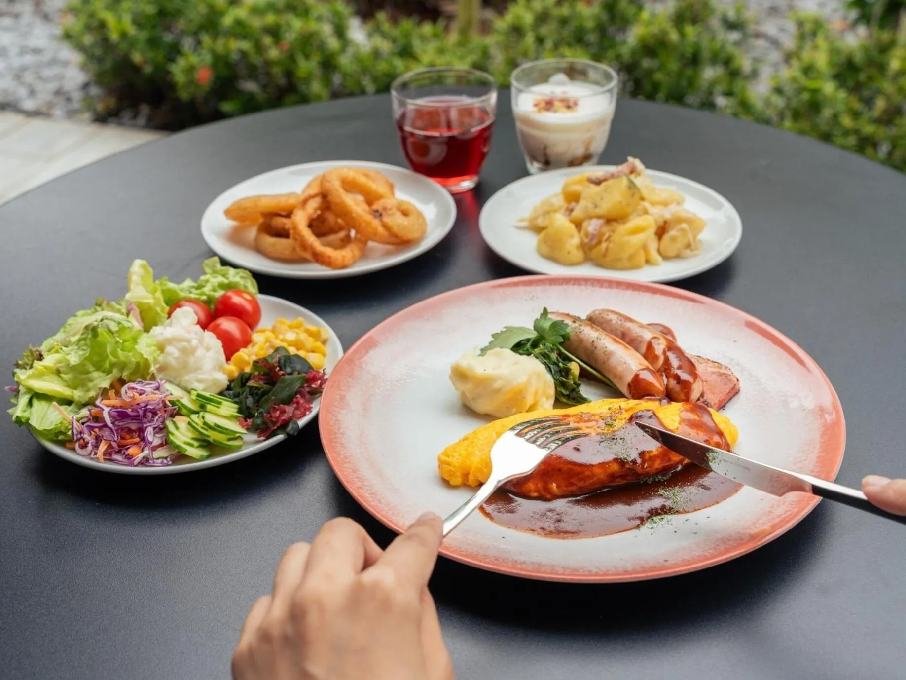 Breakfast in Hotel Cocktail Stay Naha