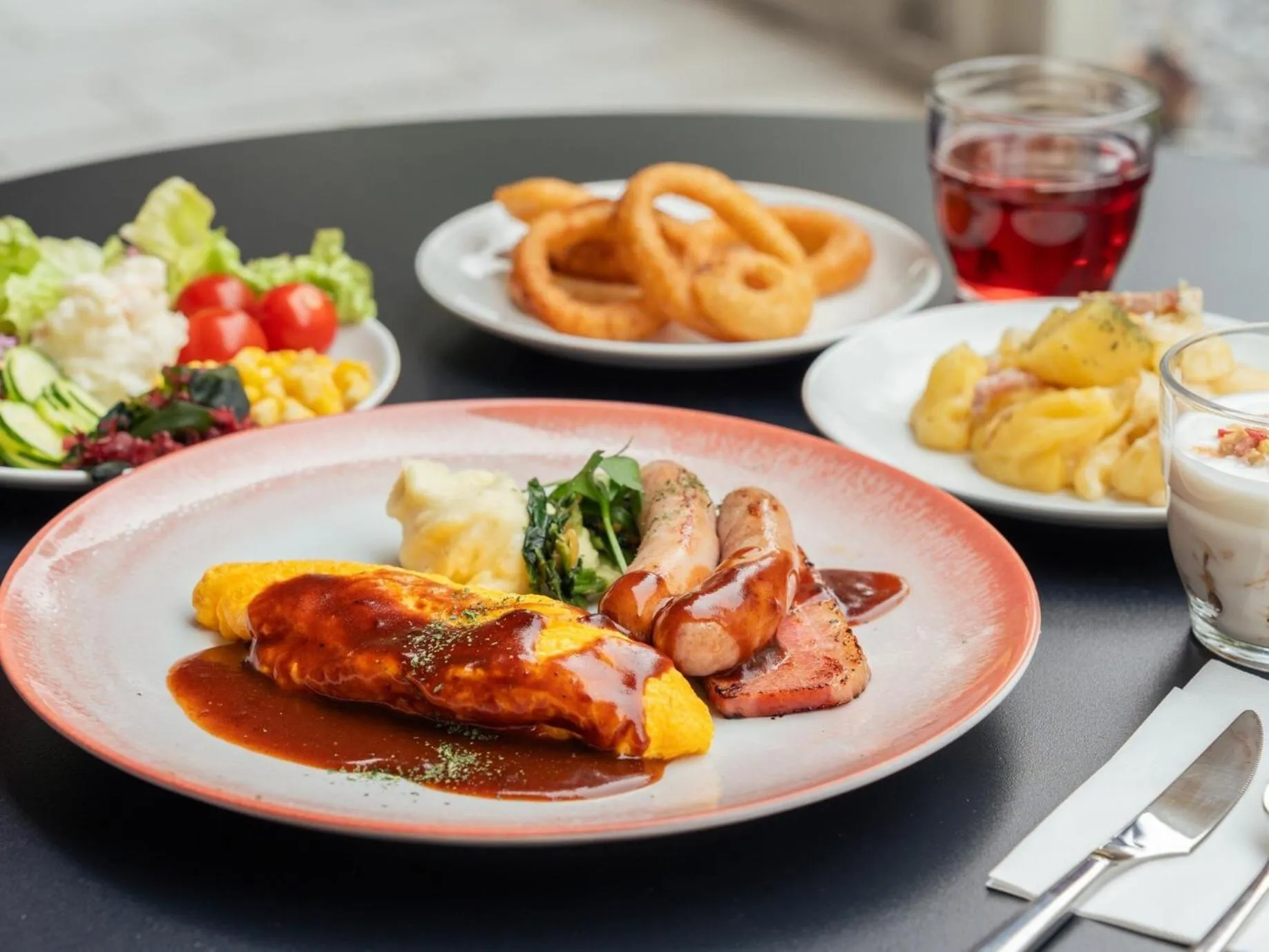 Breakfast in Hotel Cocktail Stay Naha