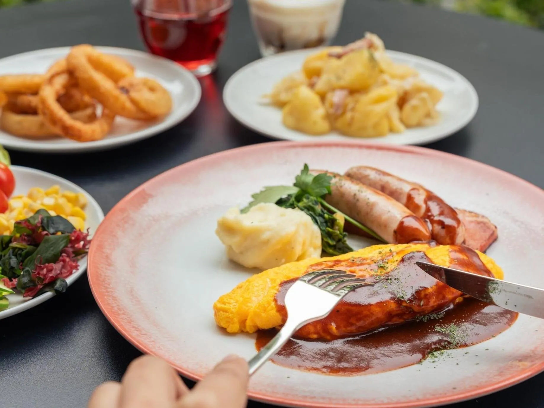 Breakfast in Hotel Cocktail Stay Naha