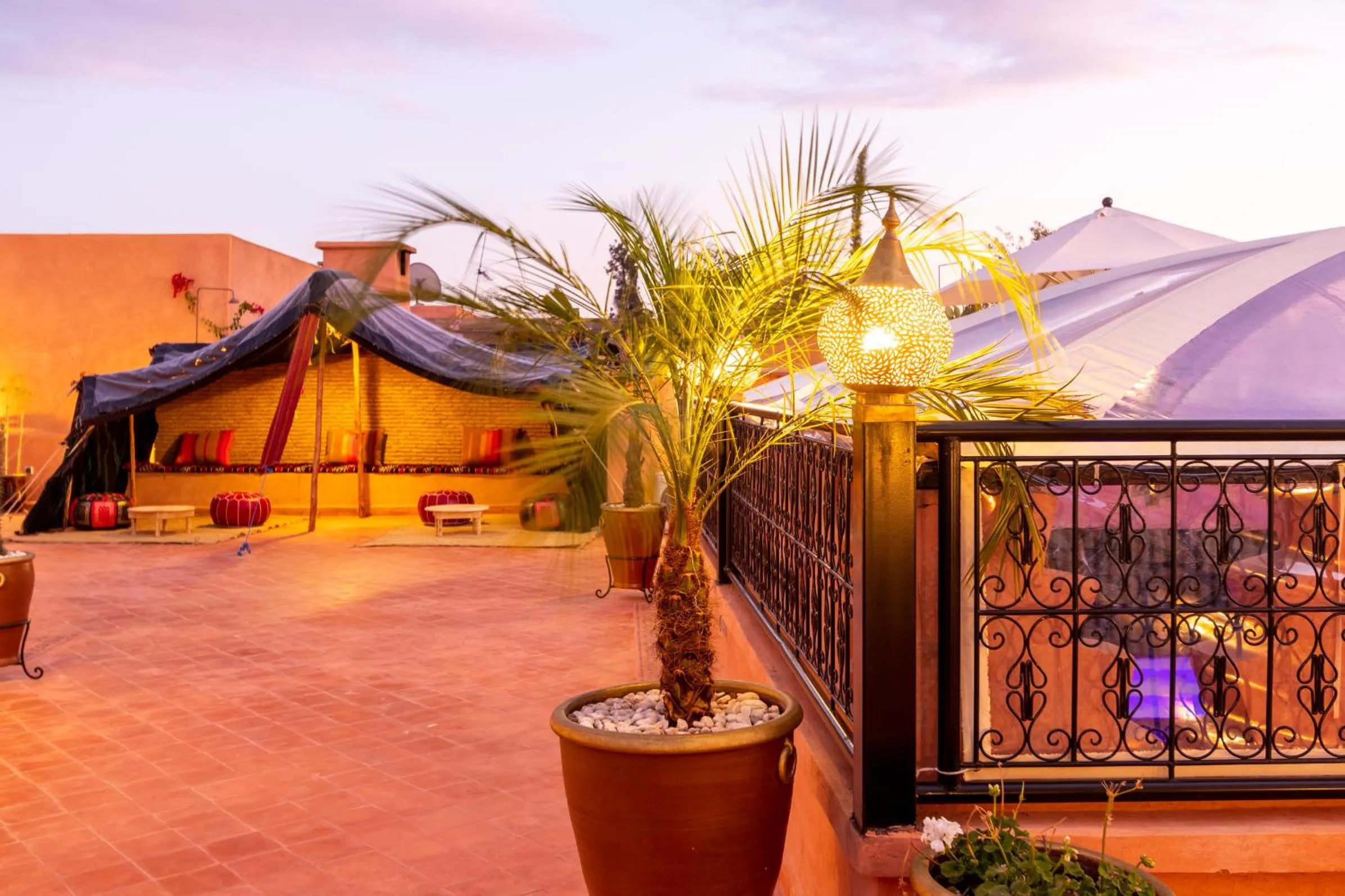 Patio in Riad Medina Art & Suites