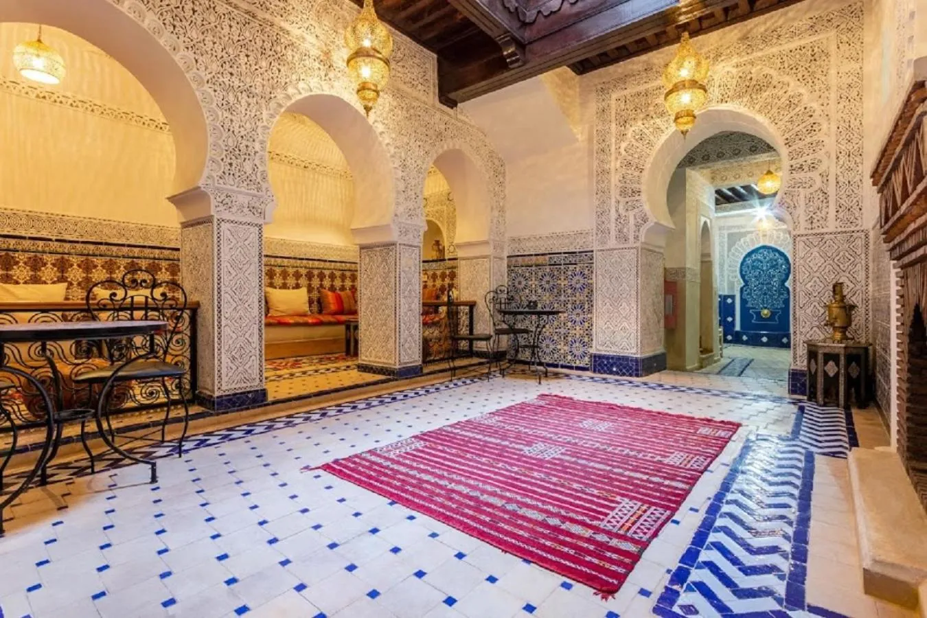 Lobby or reception in Riad Medina Art & Suites
