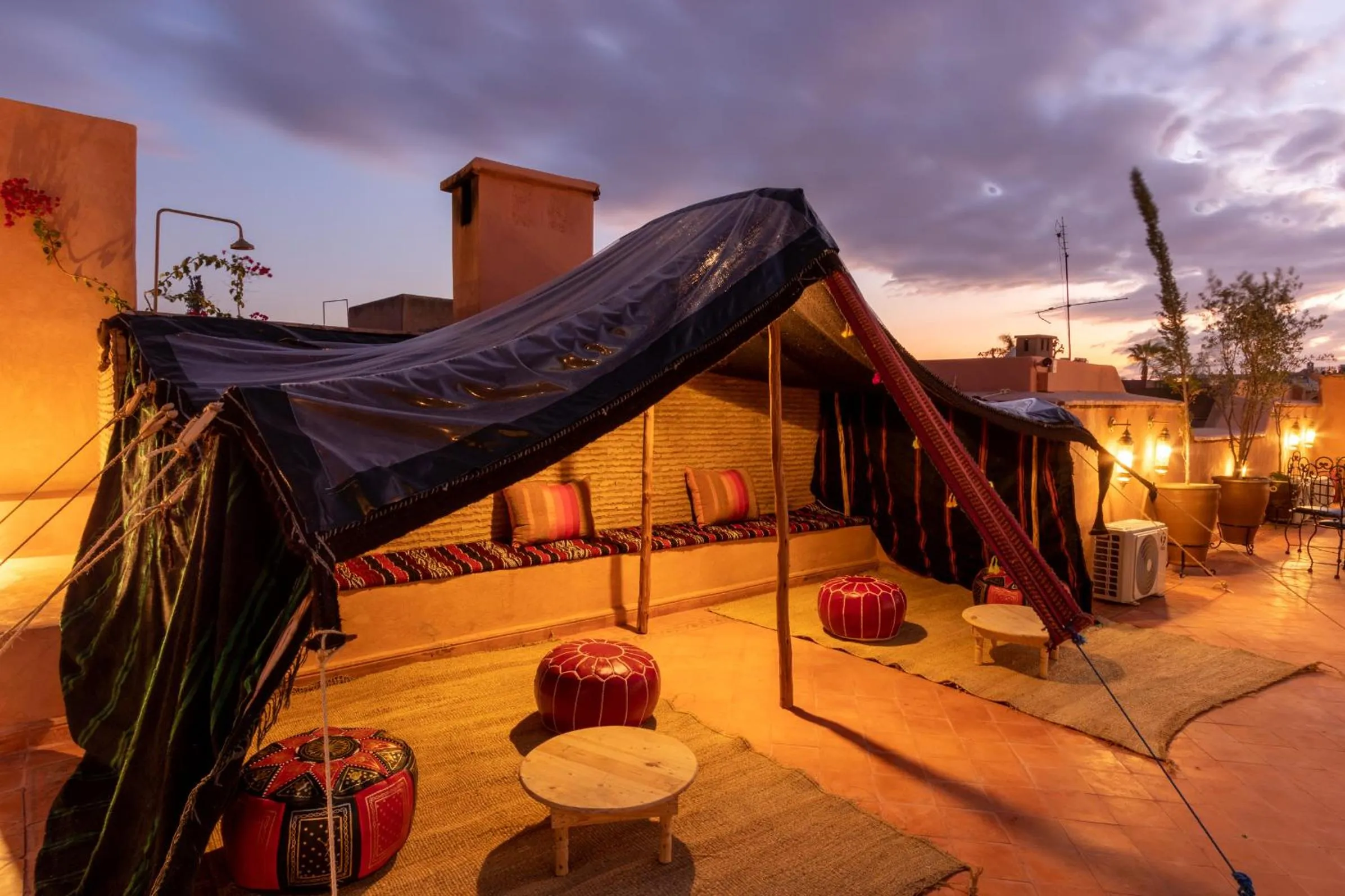 Patio in Riad Medina Art & Suites