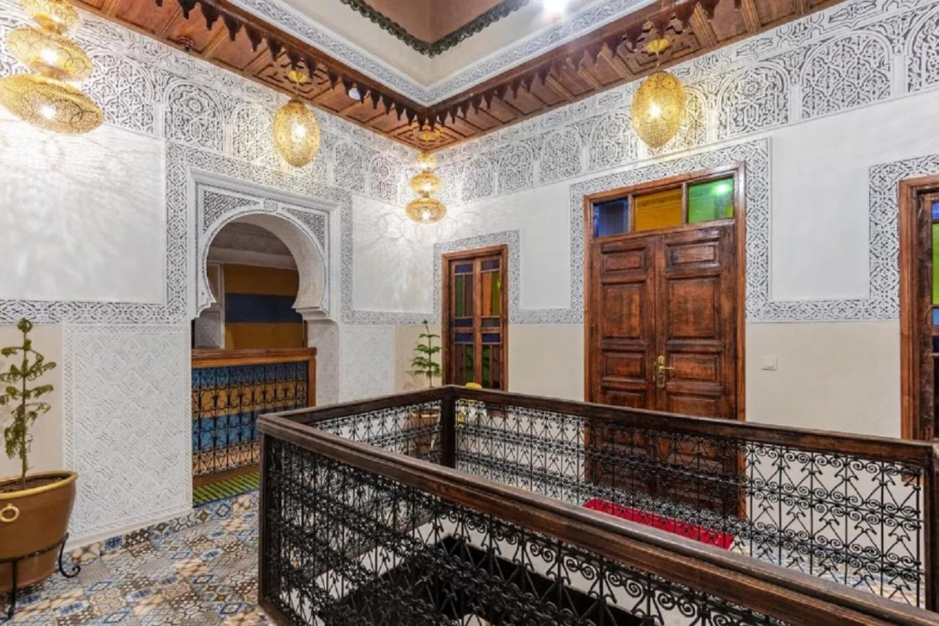 Patio in Riad Medina Art & Suites