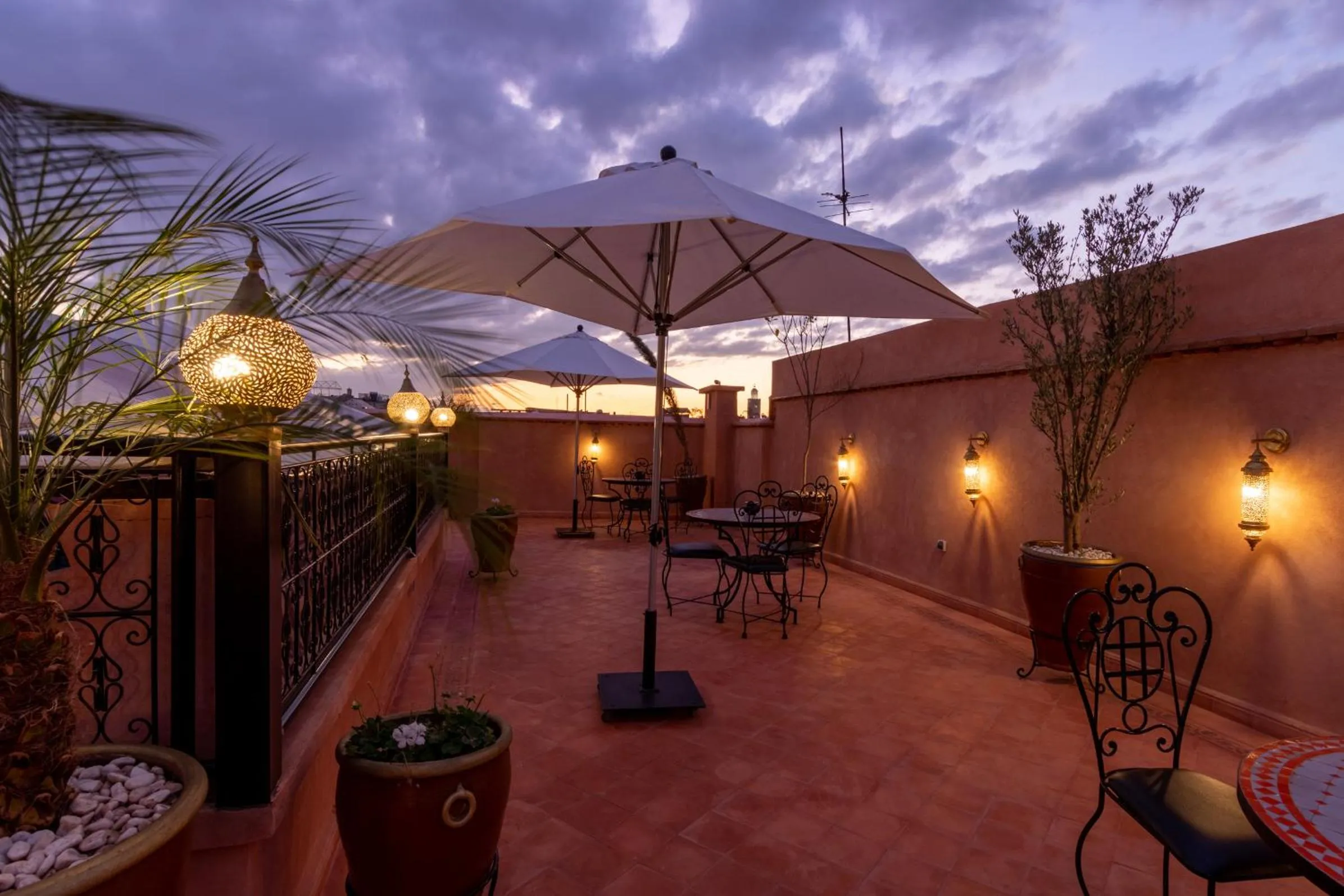 Balcony/Terrace in Riad Medina Art & Suites
