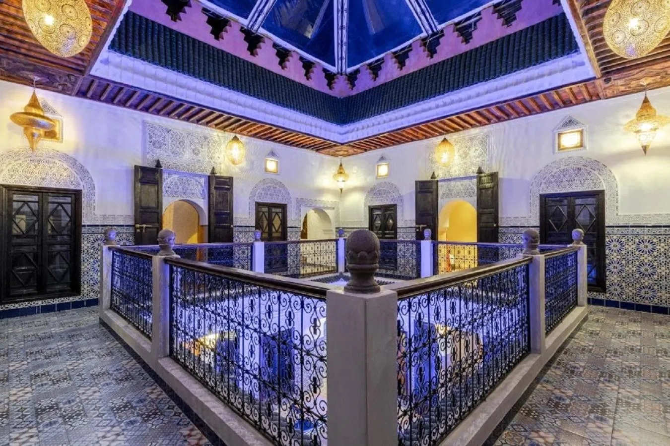 Patio in Riad Medina Art & Suites