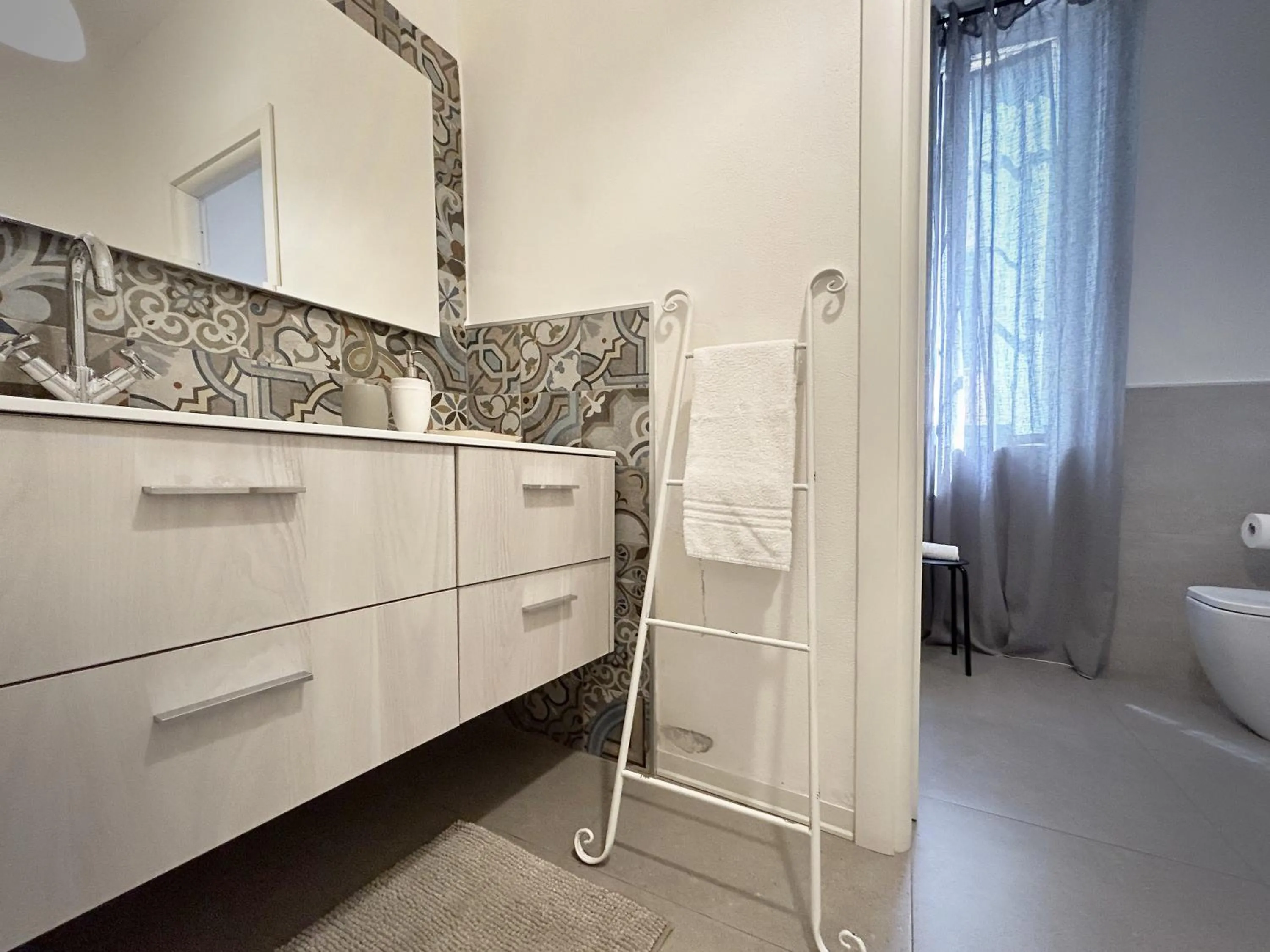 Bathroom in Affittacamere Everest