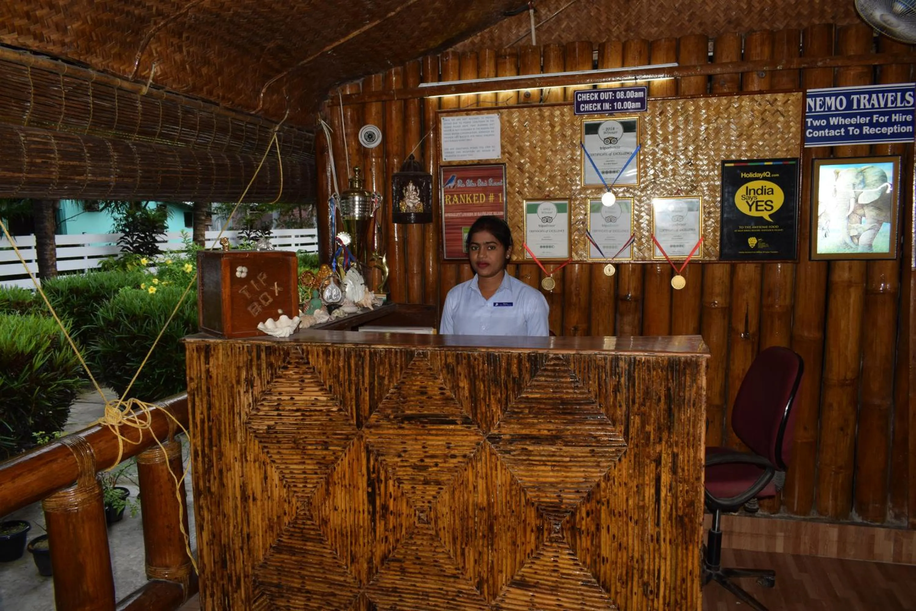Lobby or reception in Blue Bird Resort