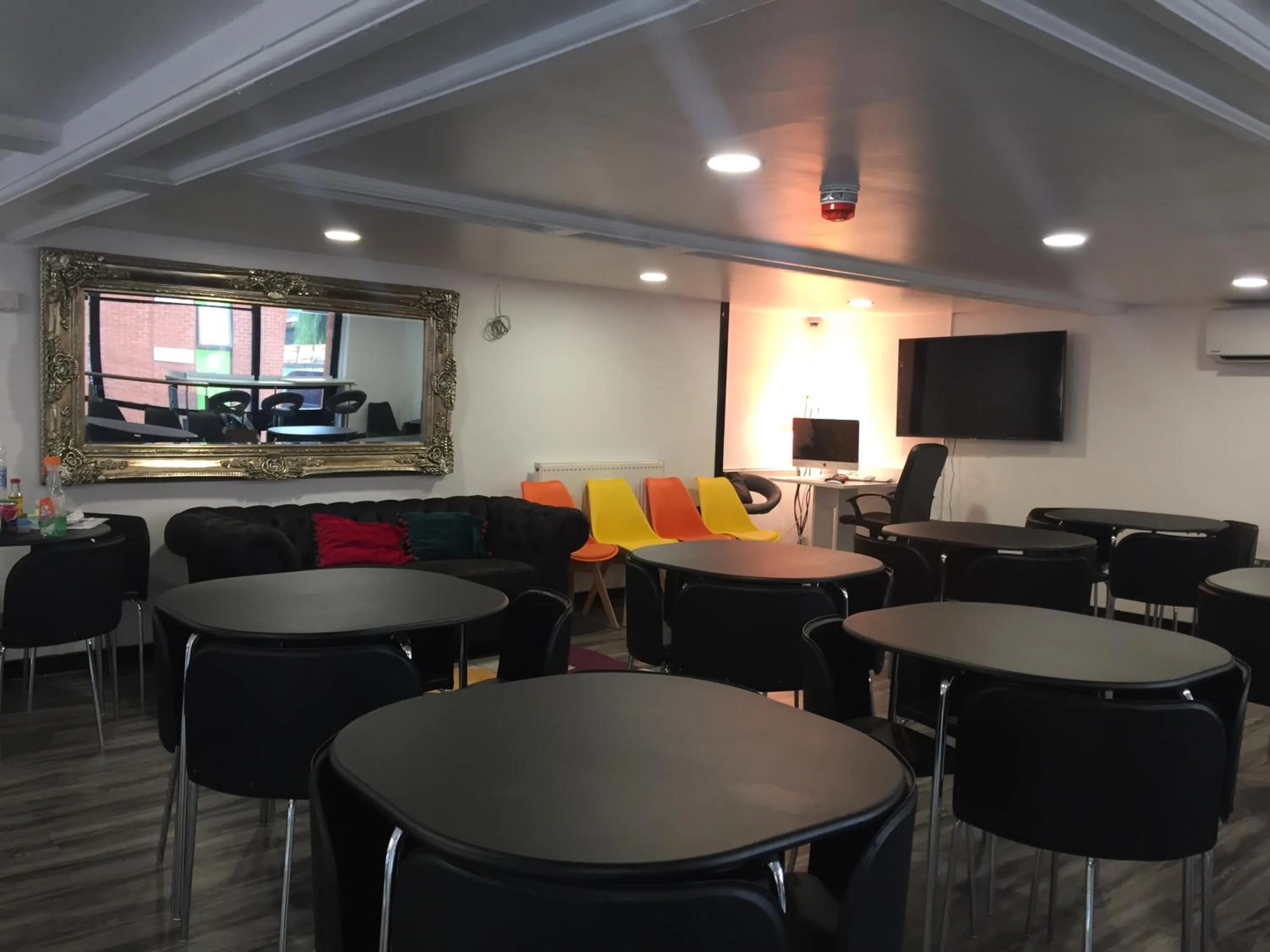 Seating area in Rahman Hostel