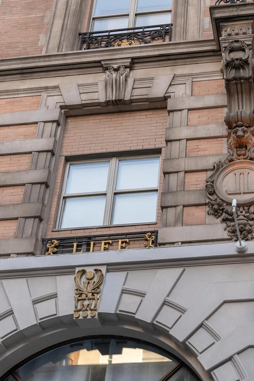 Decorative detail in Life Hotel New York