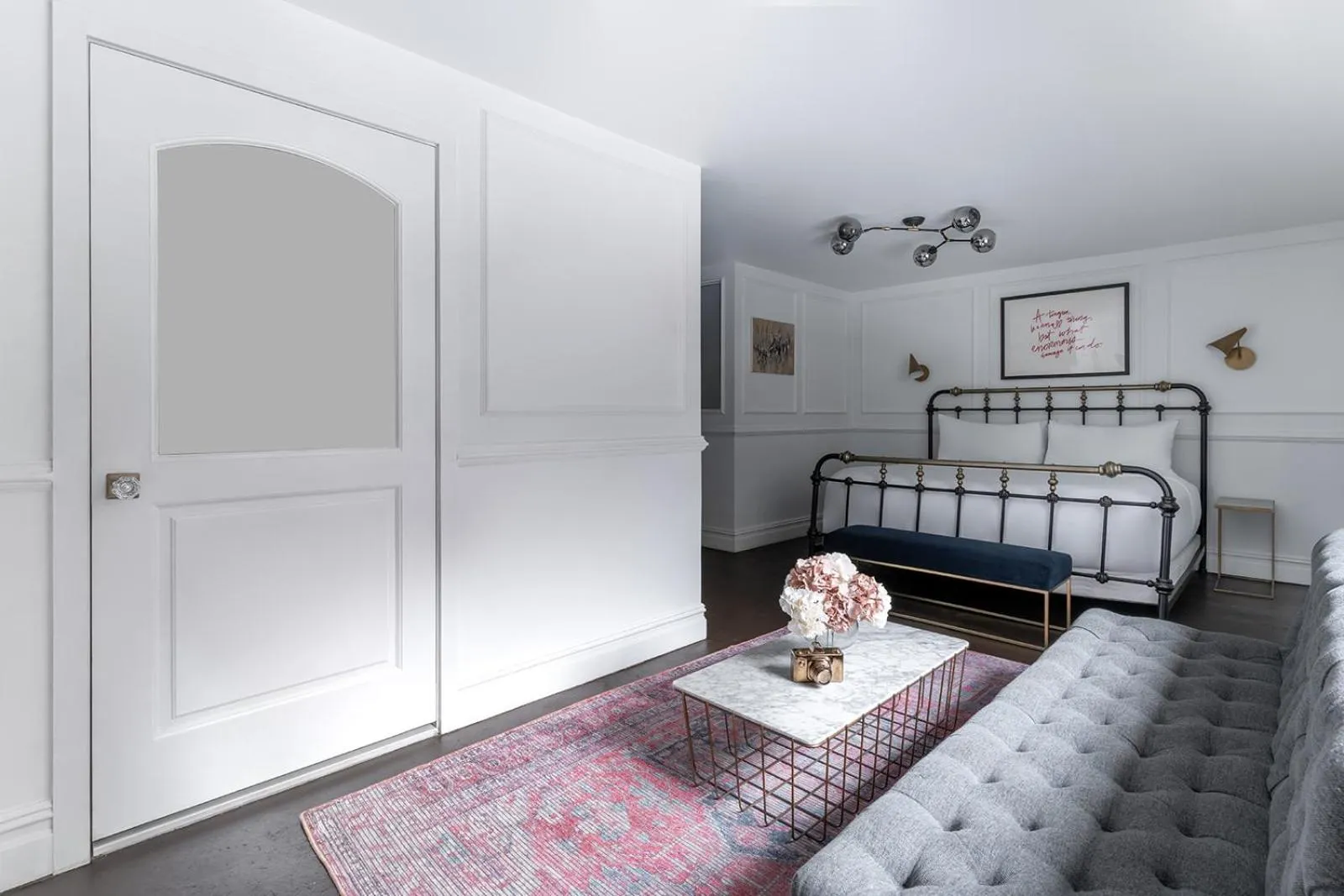 Bedroom, Bed in Life Hotel New York