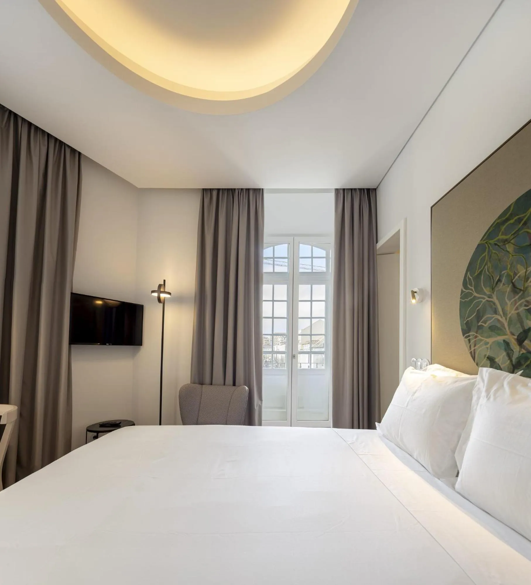 Bedroom, Bed in Lisbon Serviced Apartments - Madalena