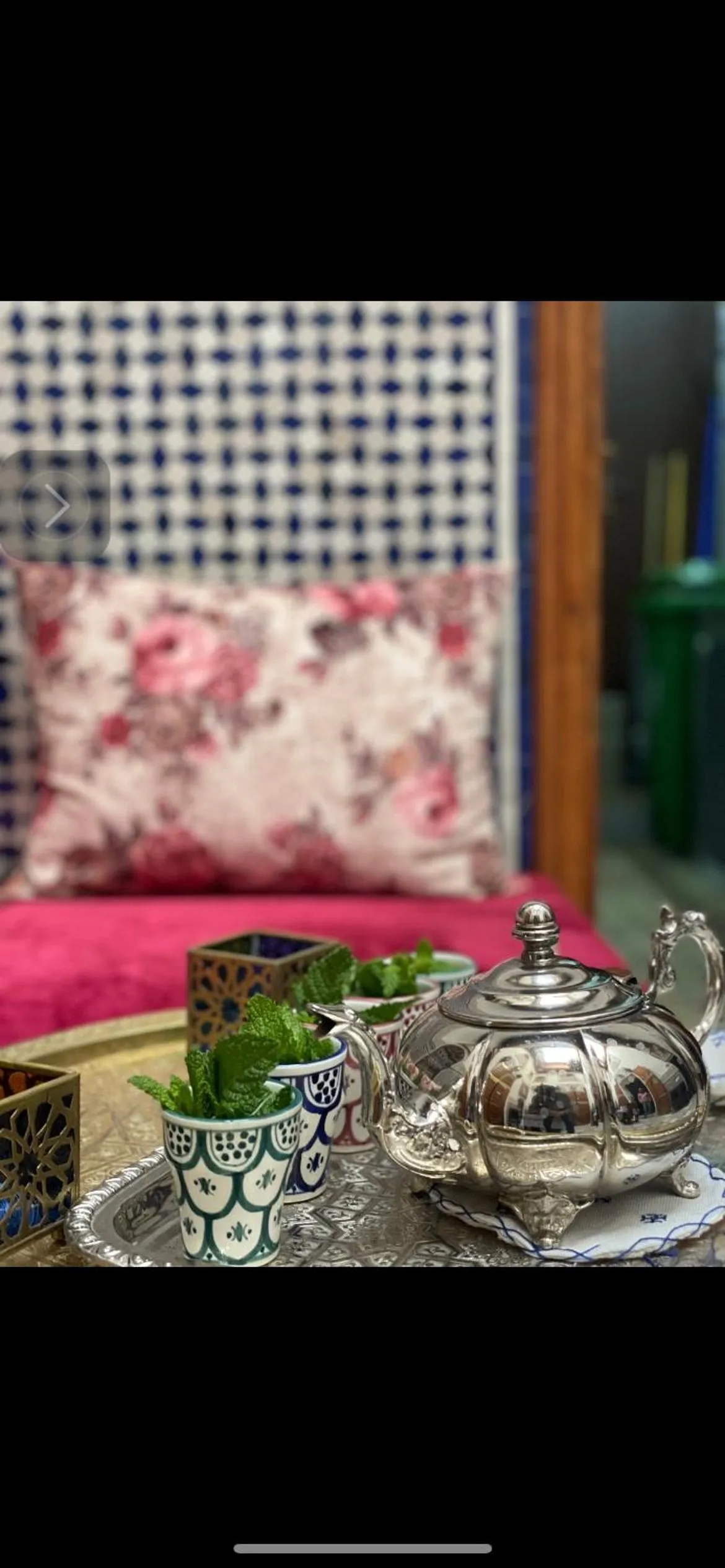 Communal lounge/ TV room in Riad Rasia