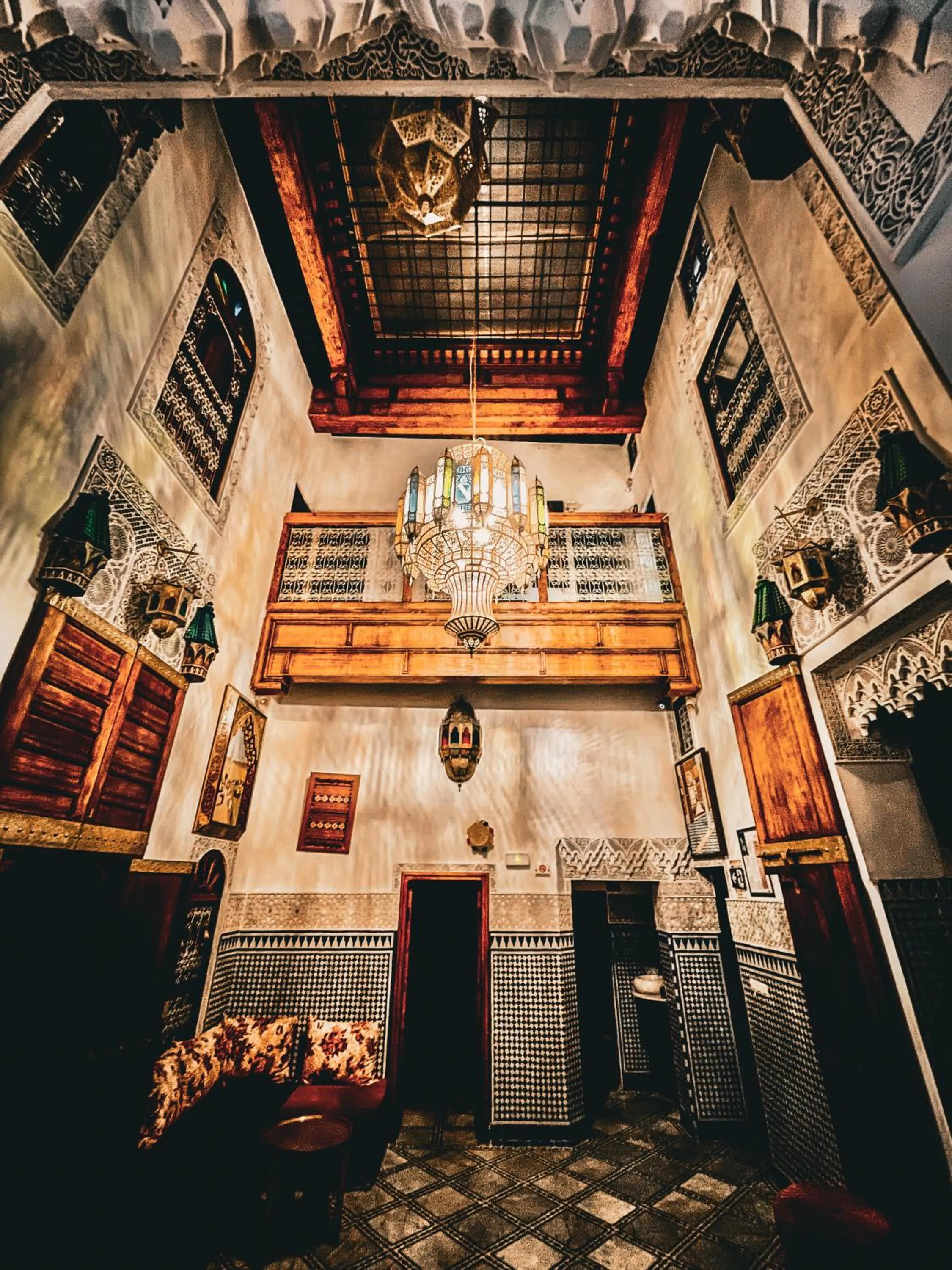Lobby or reception in Riad Rasia