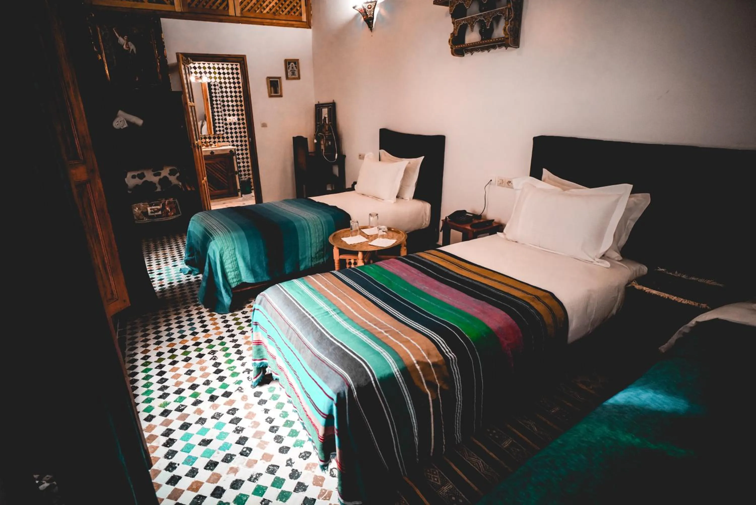 Bed in Riad Rasia
