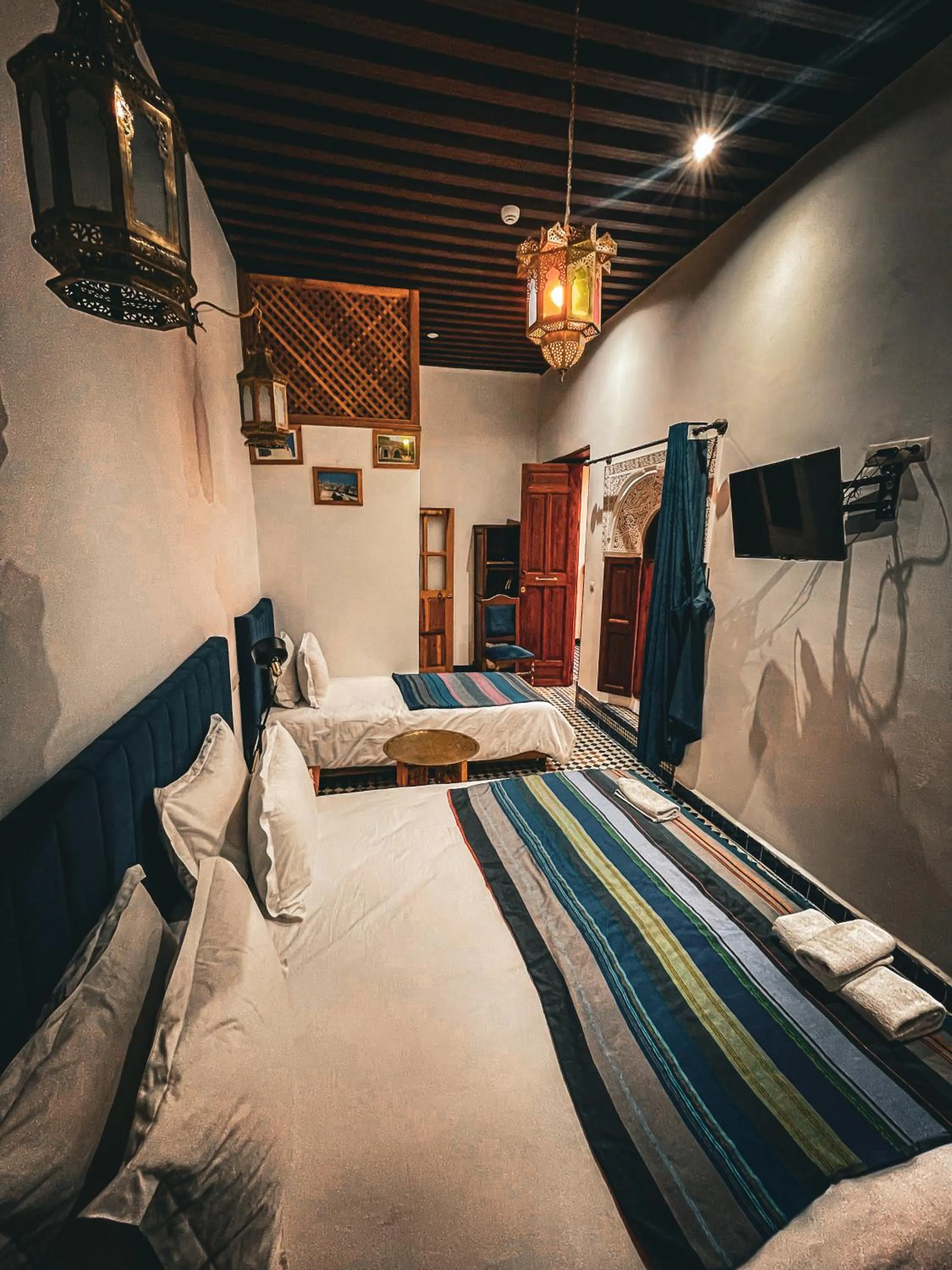 Bed in Riad Rasia