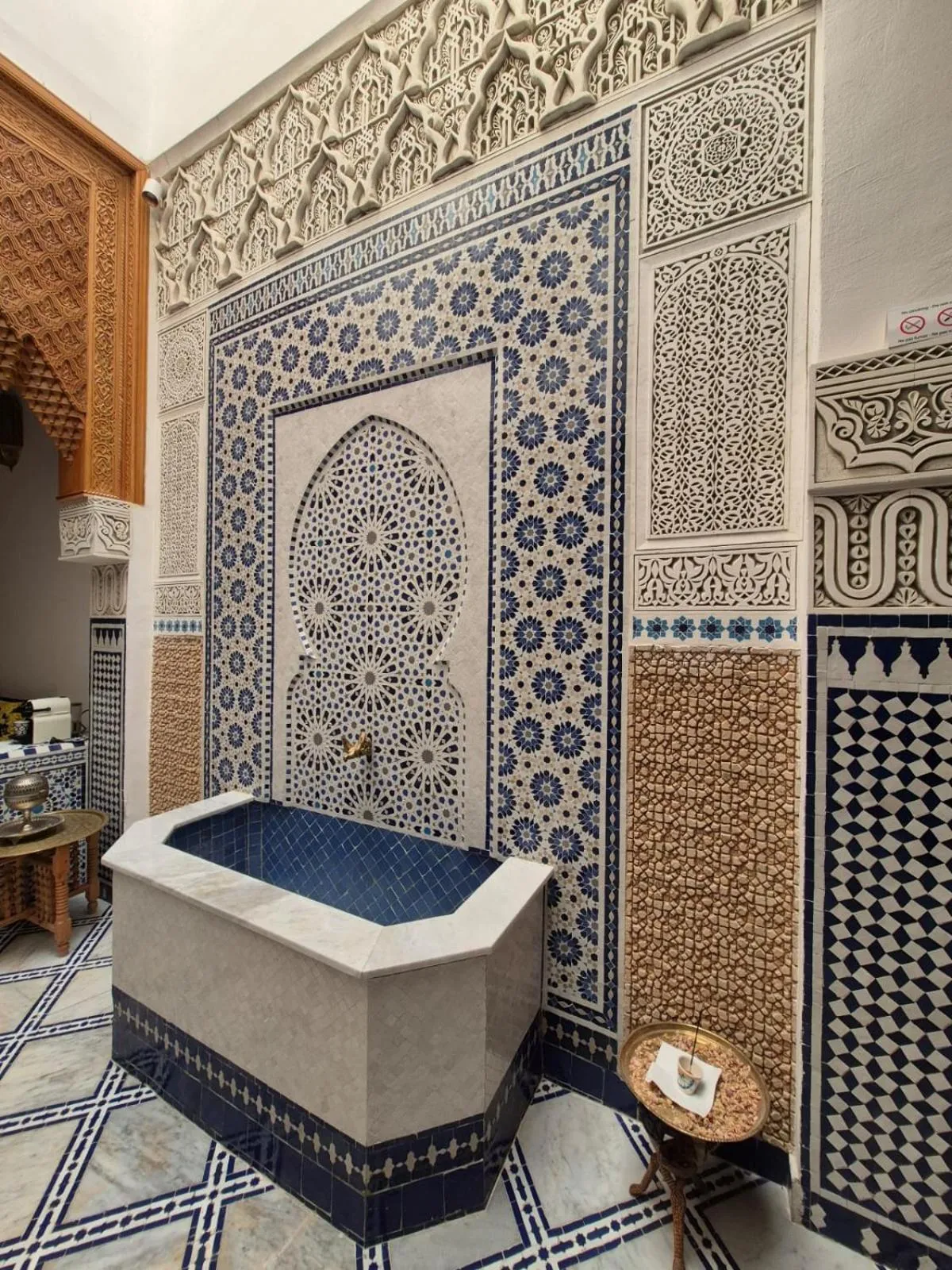 Living room in Riad Rasia