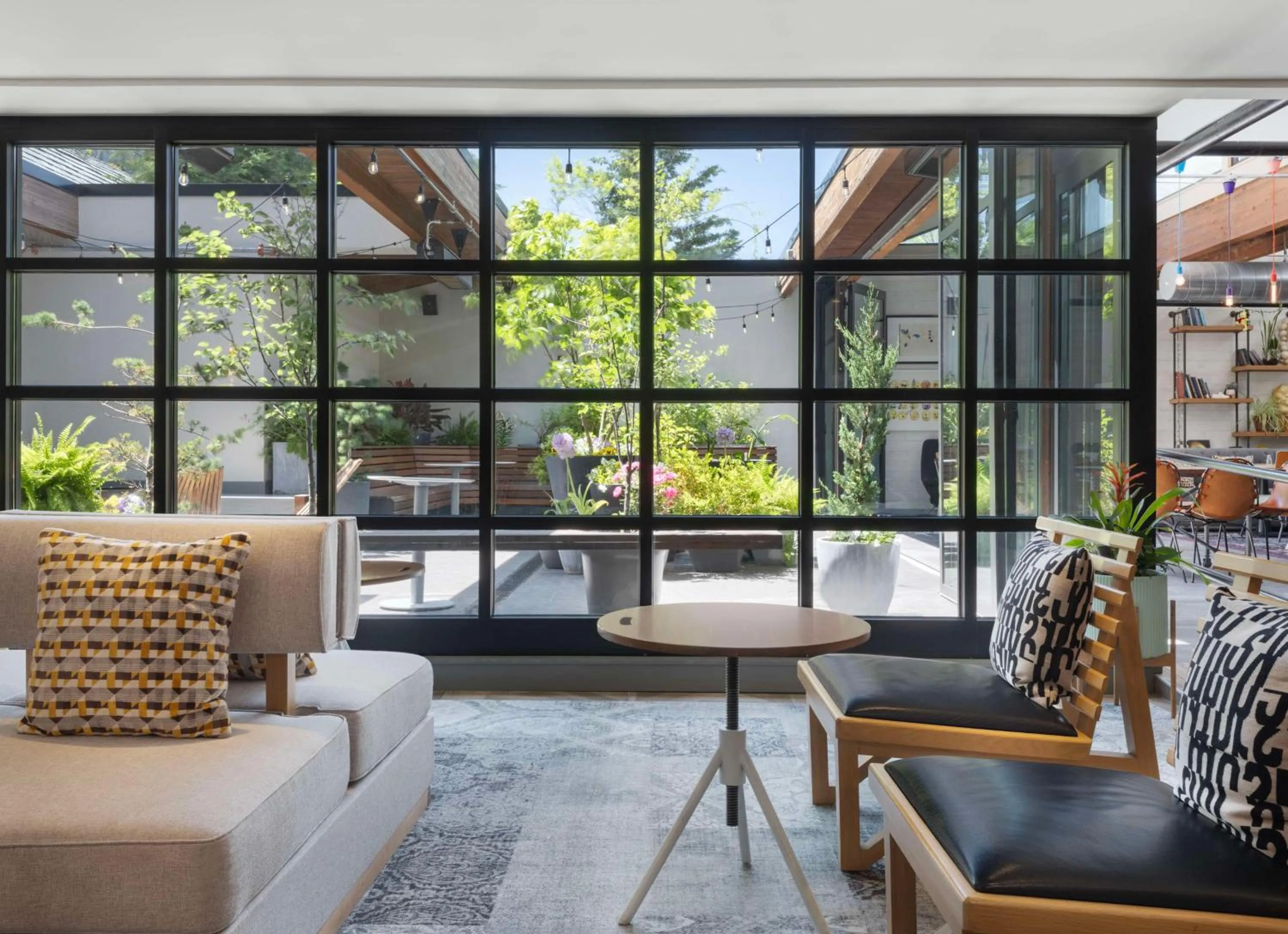 Lobby or reception in Freepoint Hotel Cambridge, Tapestry Collection by Hilton