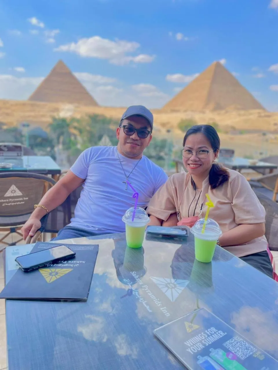 Day in Sahara Pyramids Inn