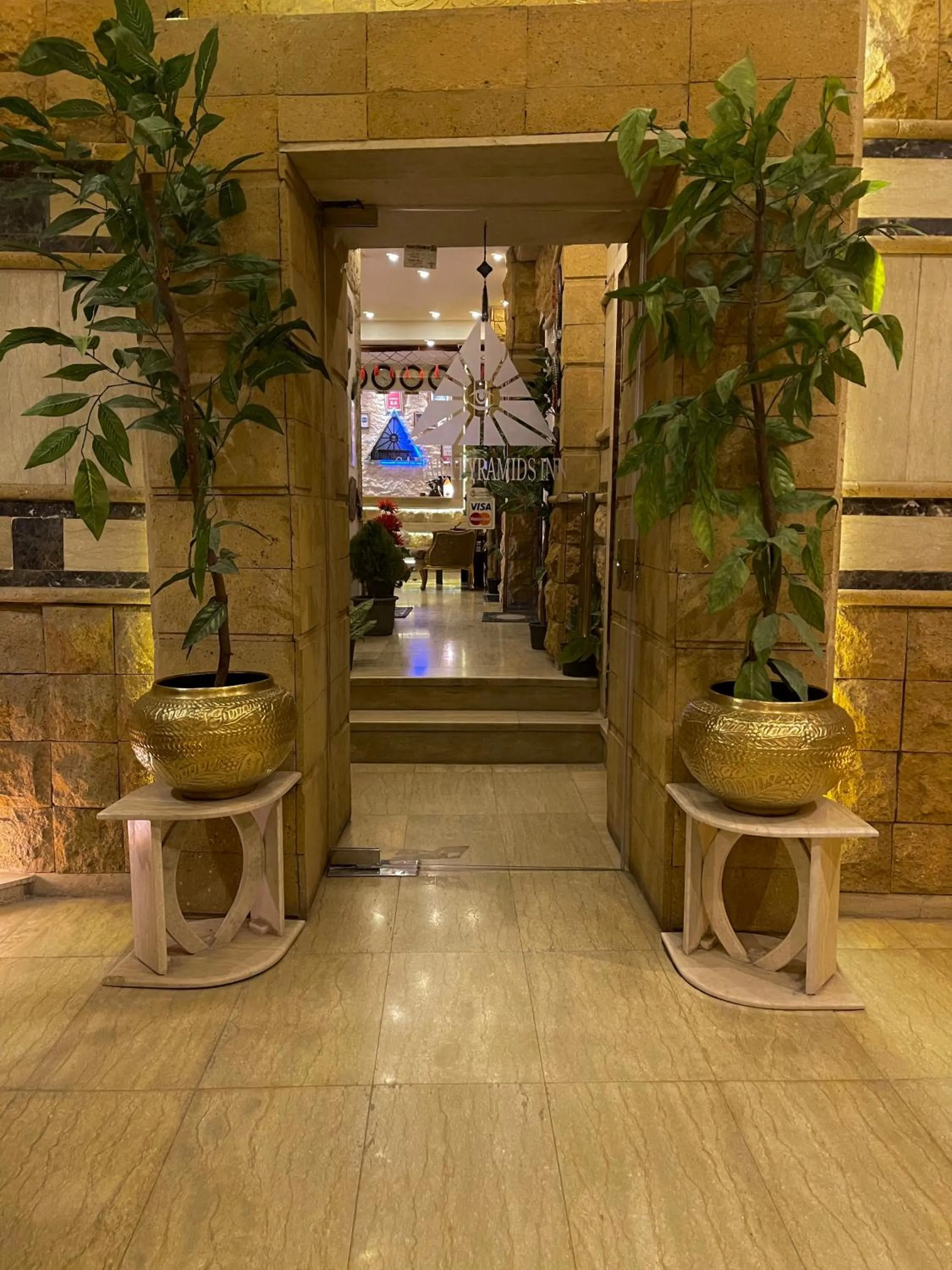 Property building in Sahara Pyramids Inn