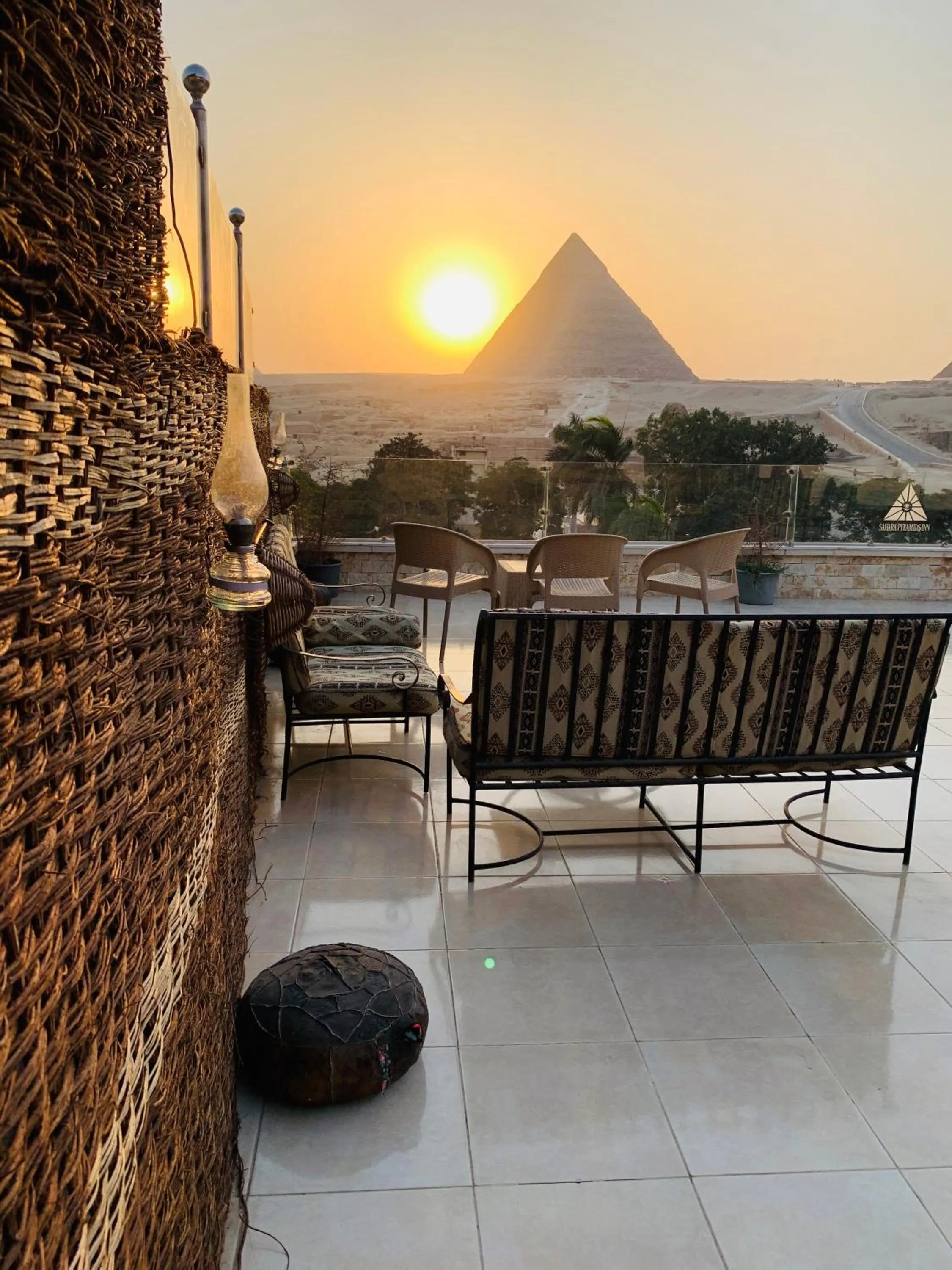 Nearby landmark in Sahara Pyramids Inn