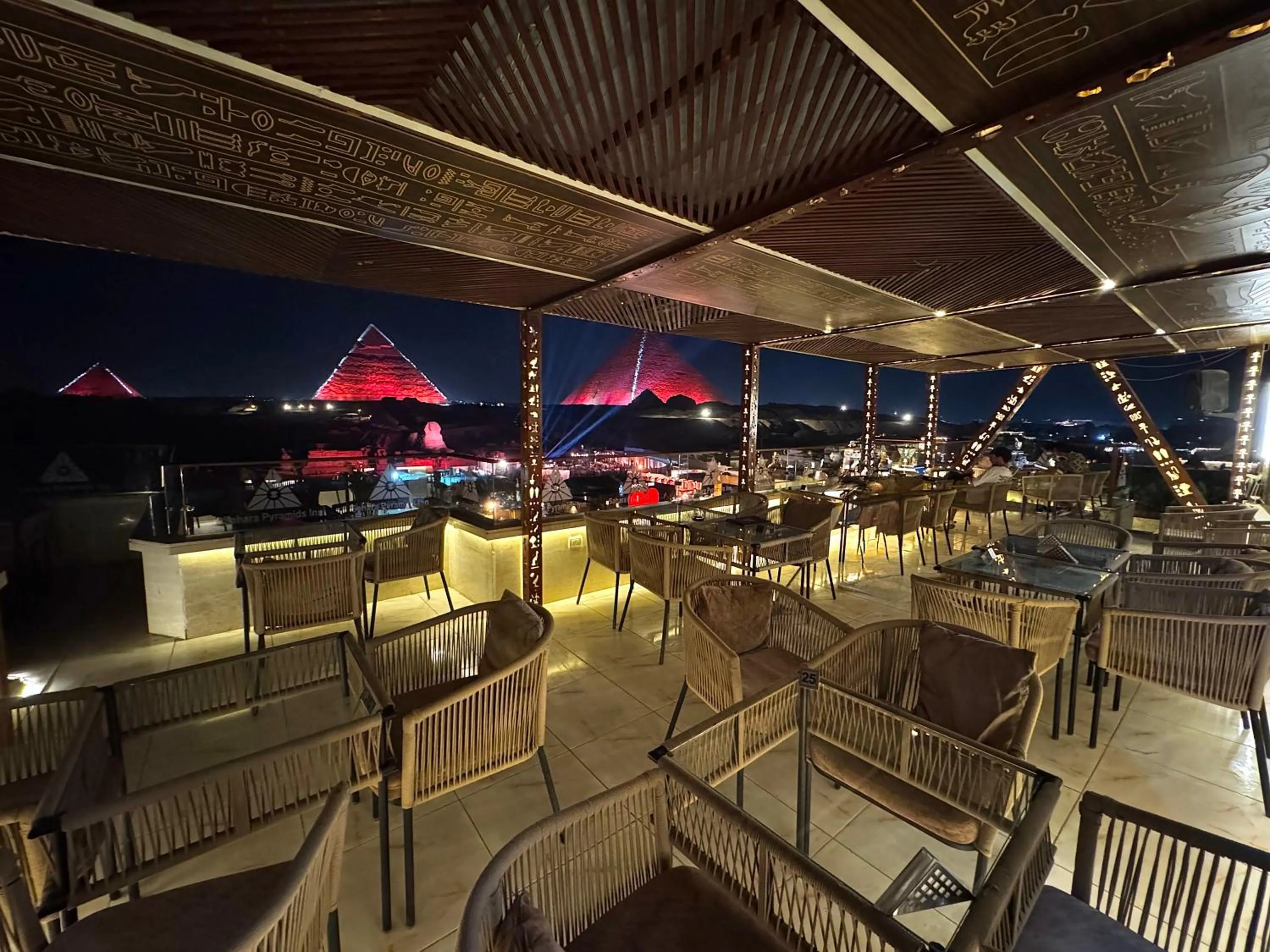 Nearby landmark in Sahara Pyramids Inn