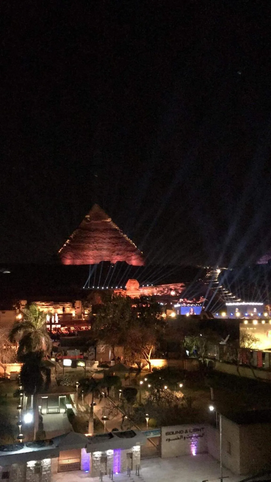 Nearby landmark in Sahara Pyramids Inn