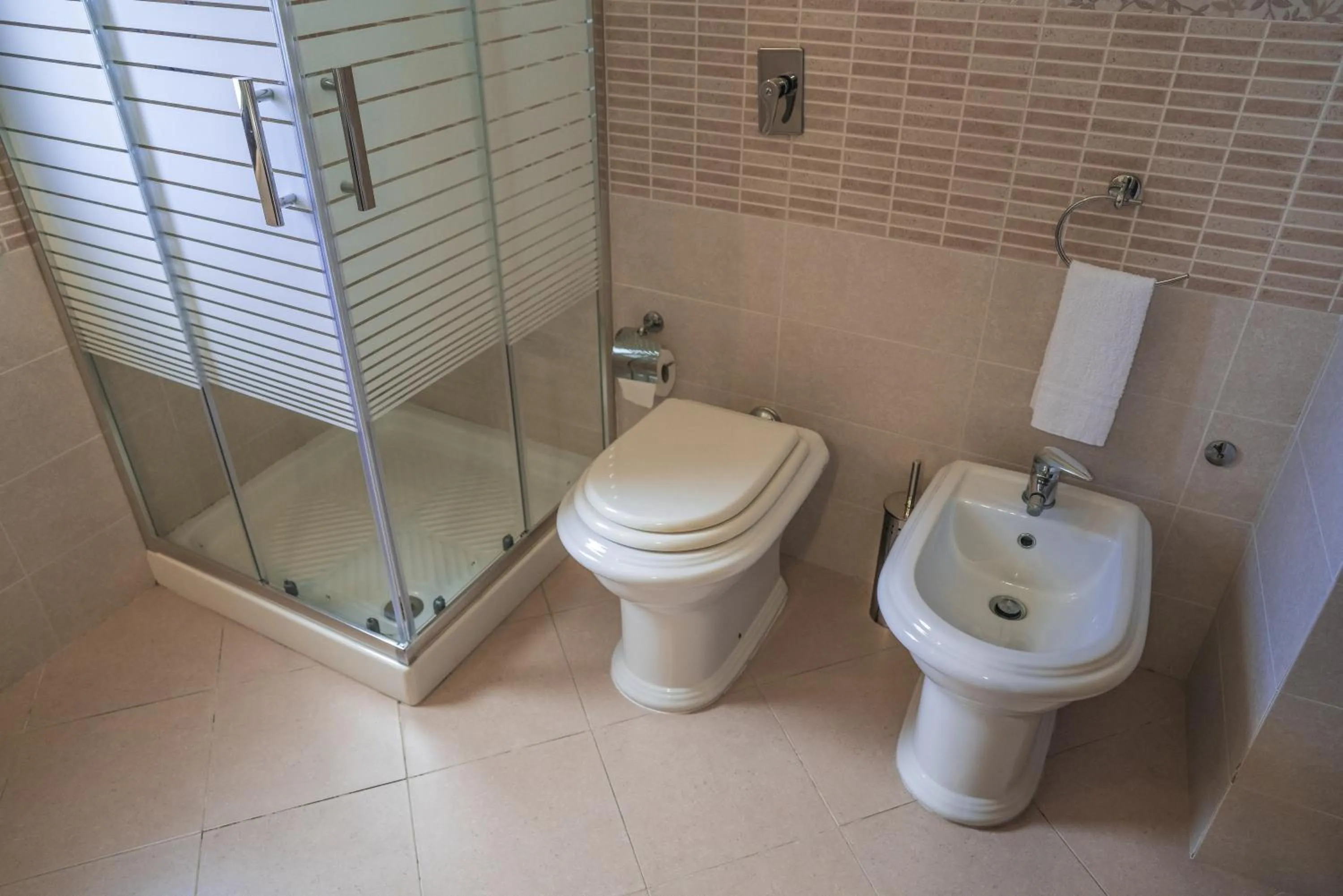 Shower in Casa Piano del Re