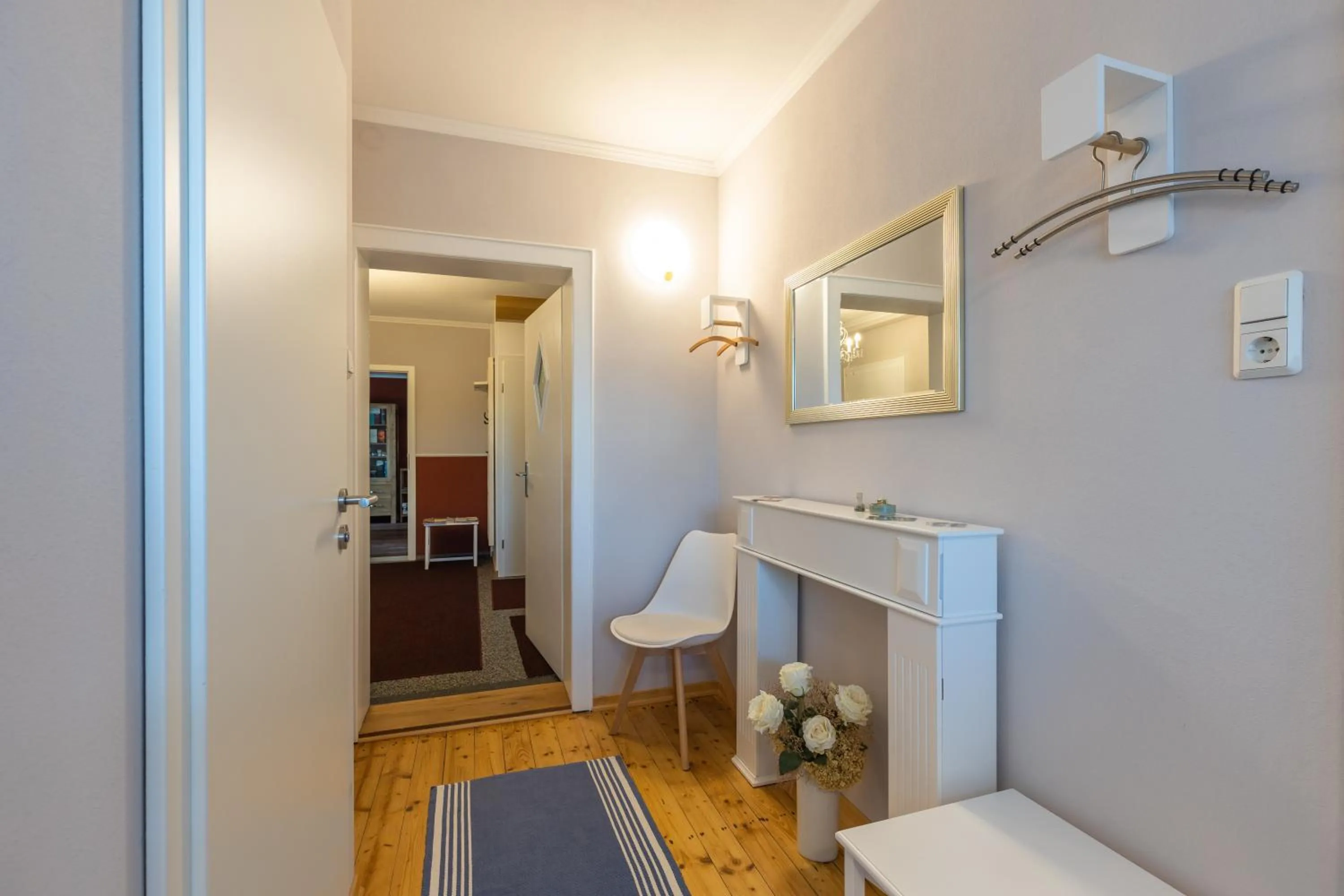 Communal lounge/ TV room in Genesungsort Landhaus Dammert