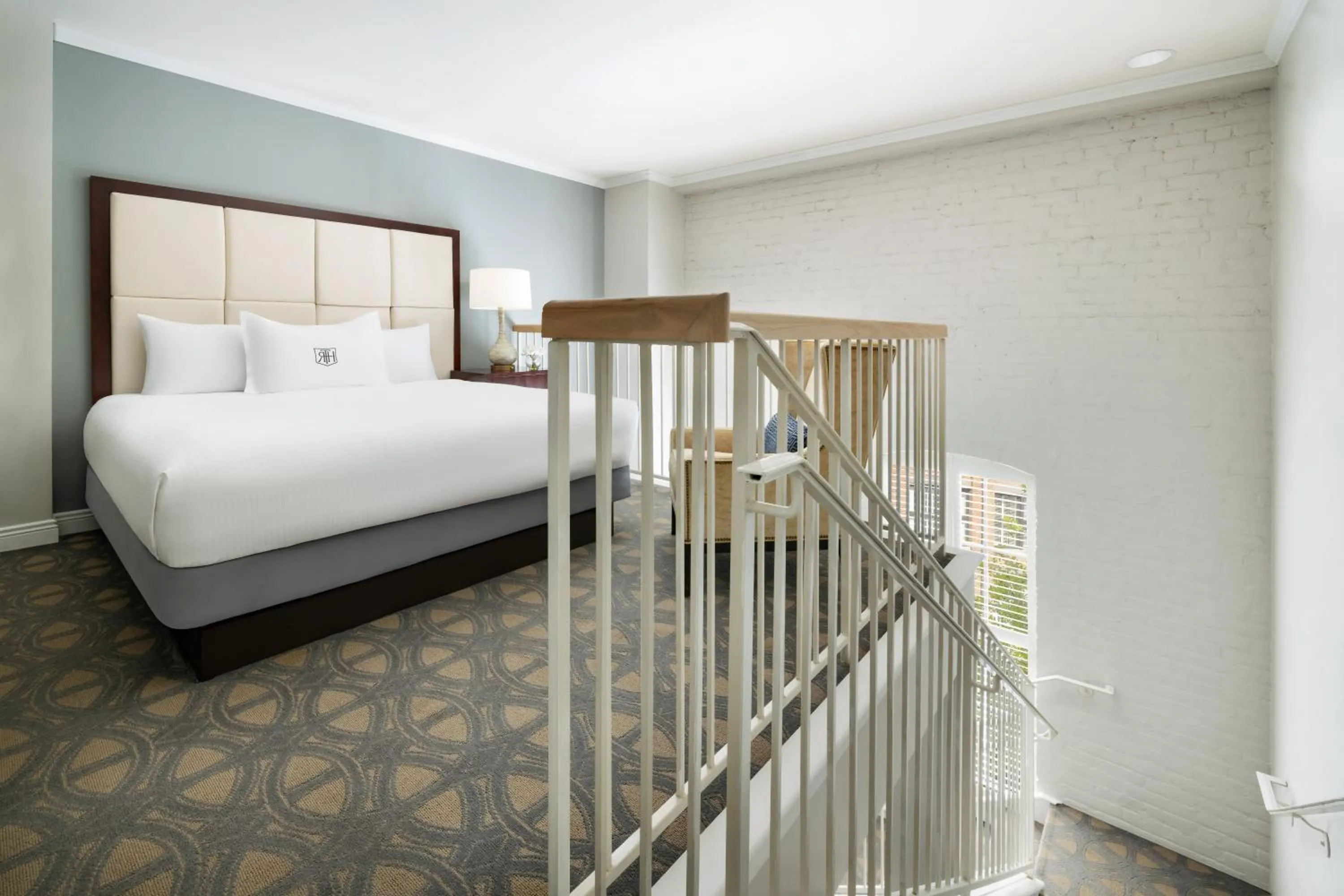 Bedroom, Bed in The Riverfront Hotel New Orleans