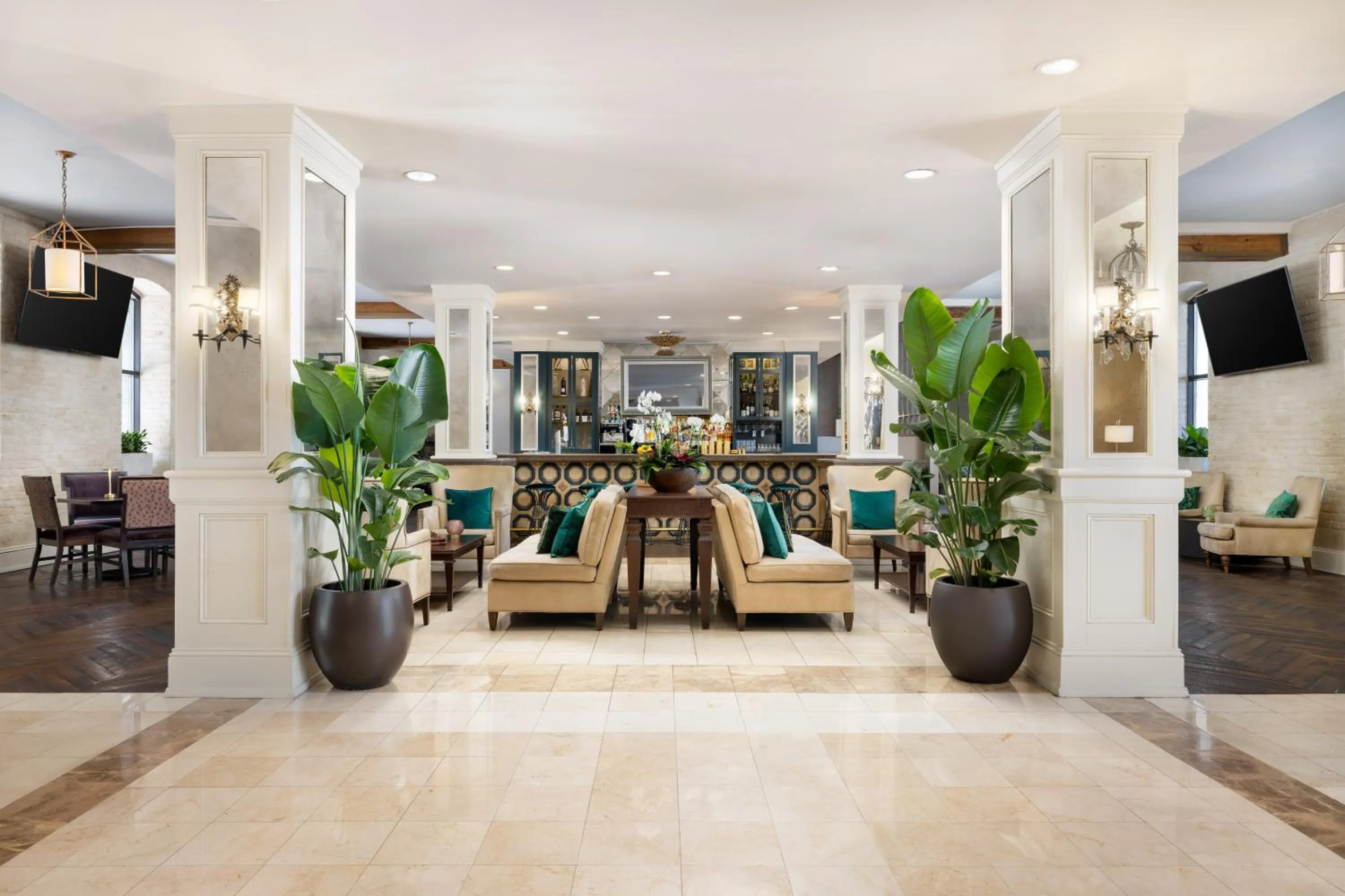 Lobby or reception in The Riverfront Hotel New Orleans
