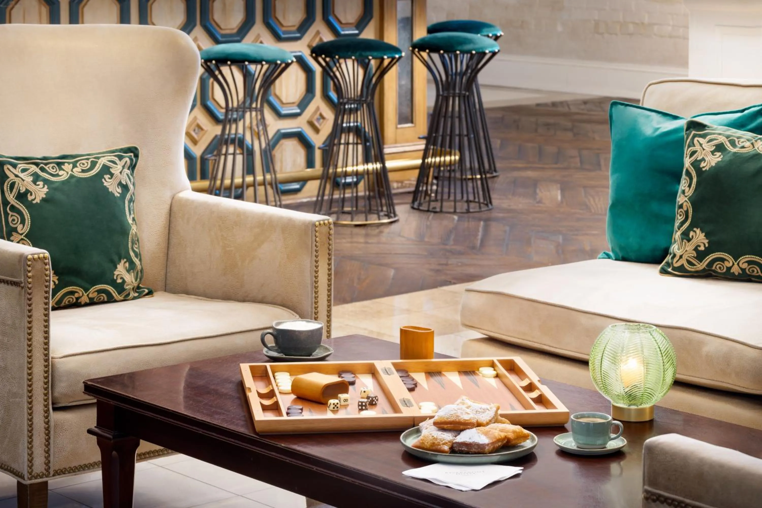 Decorative detail in The Riverfront Hotel New Orleans