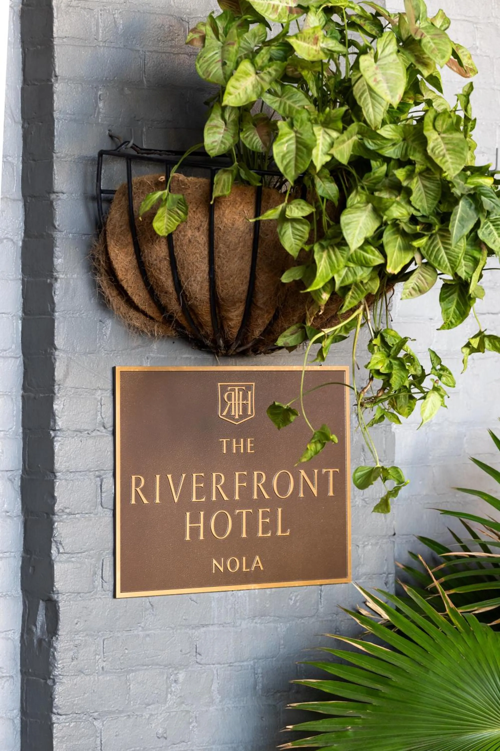 Property logo or sign in The Riverfront Hotel New Orleans