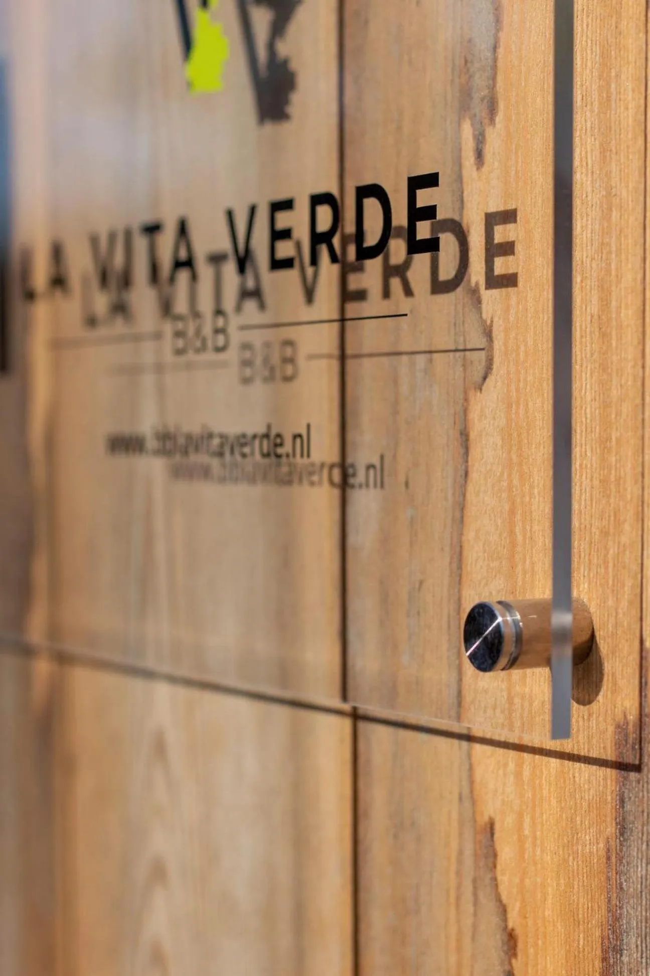 Facade/entrance in B&B La Vita Verde