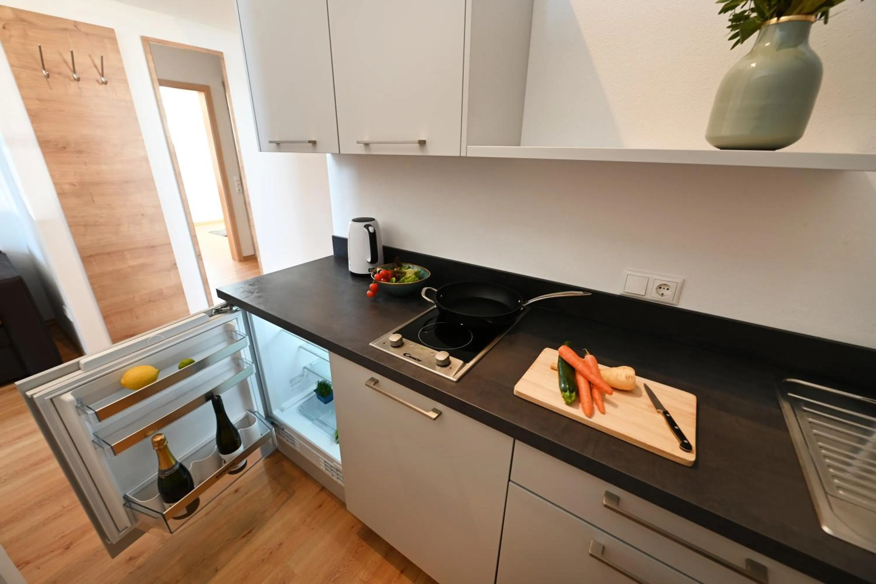 Kitchen or kitchenette in Gasthaus Landbrecht