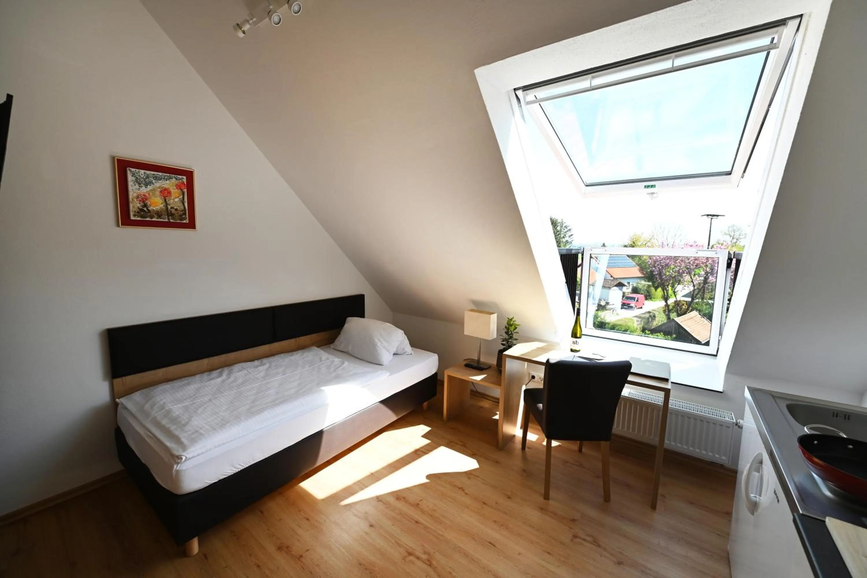 Bed in Gasthaus Landbrecht