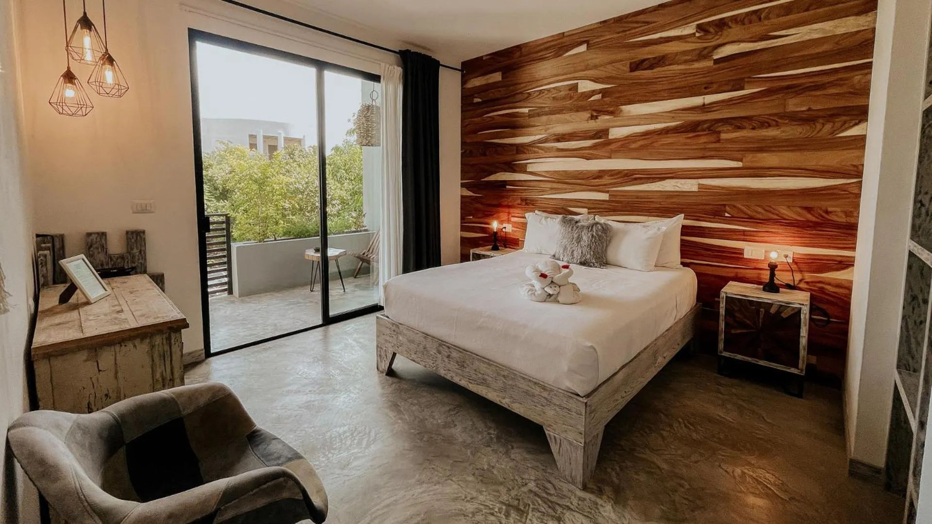 Photo of the whole room, Bed in Little Gem Hotel Tulum La Veleta